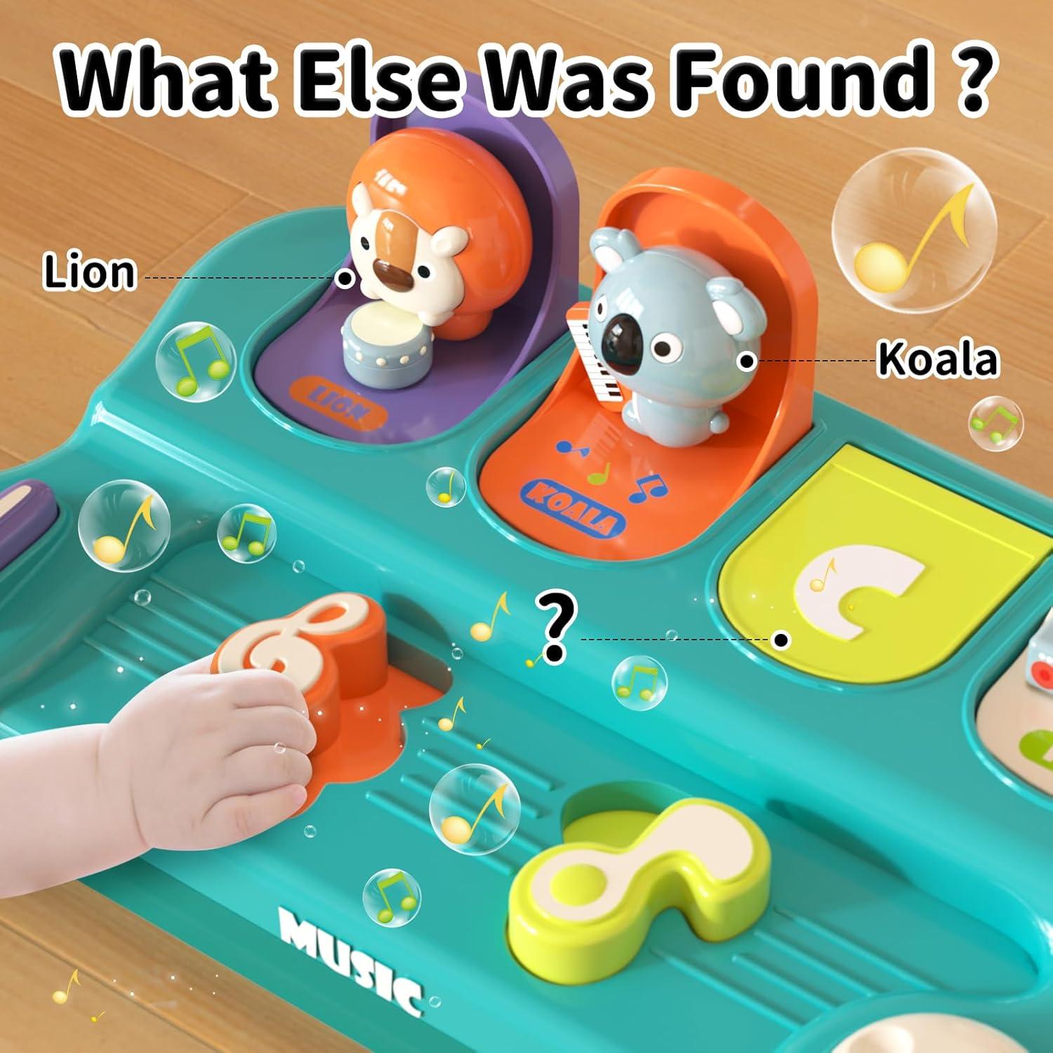 Juguete Musical Interactivo Montessori USRELA 30.4x17.6 cm