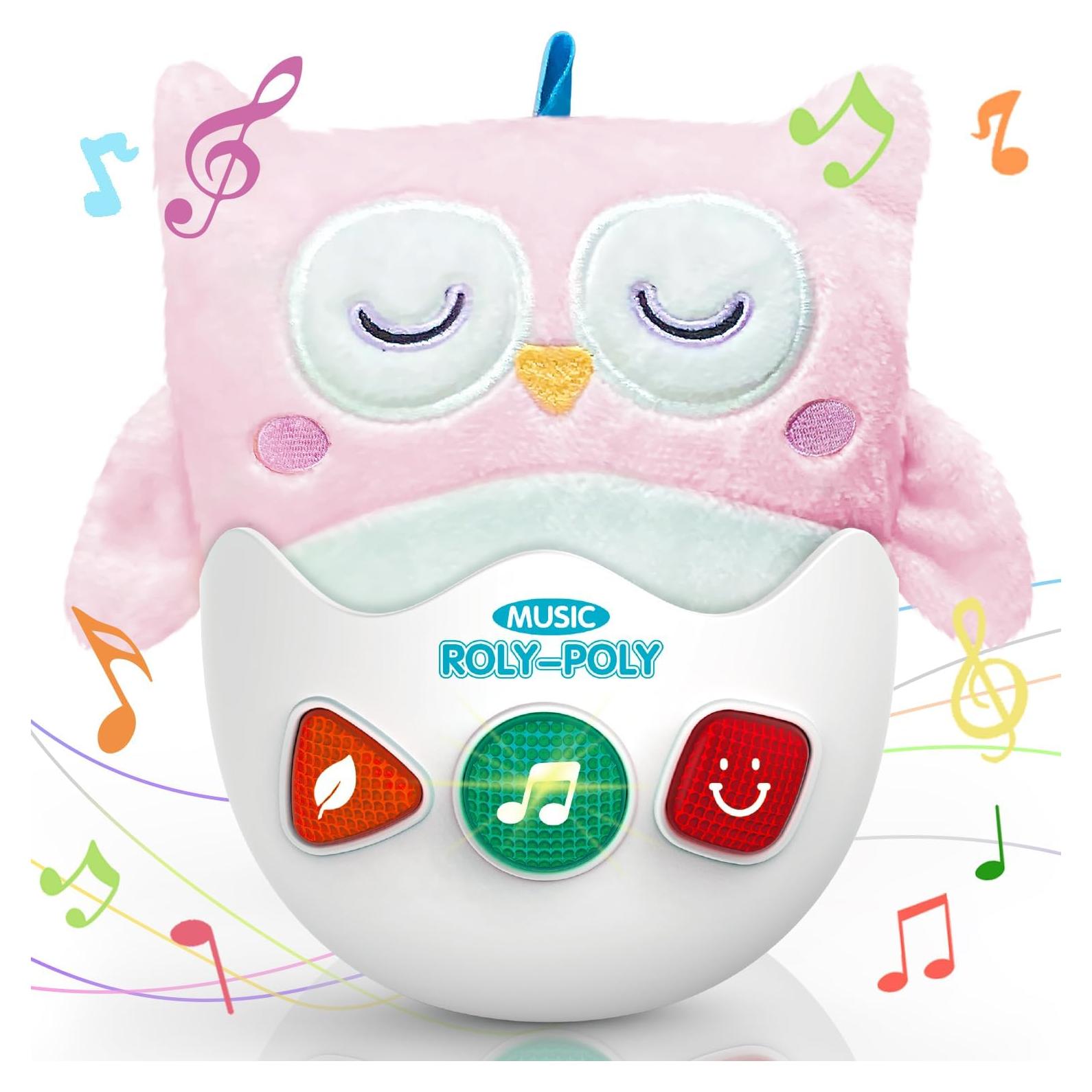 Juguete Musical de Peluche Búho SUNLIKE con Luz y Sonidos