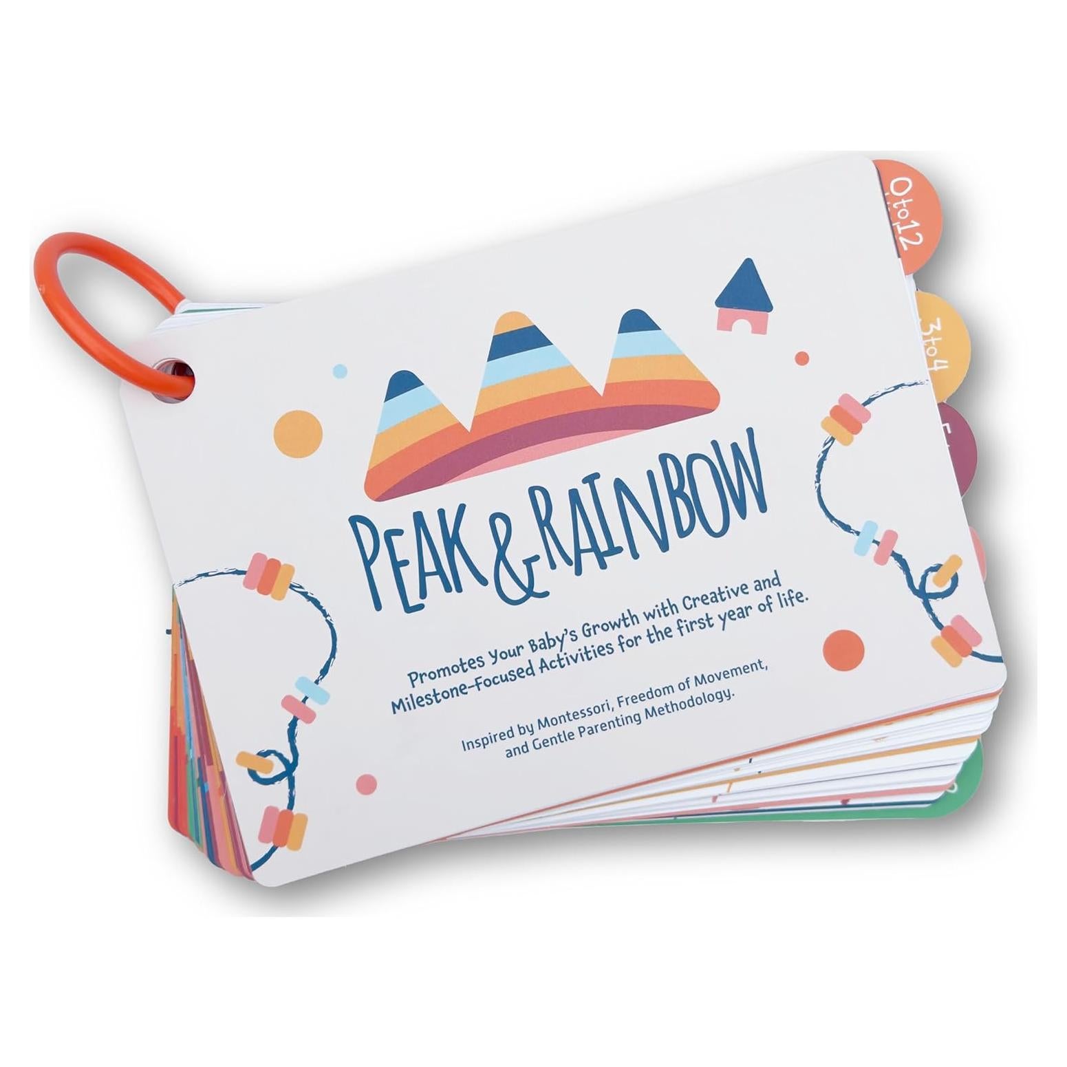 Tarjetas Montessori para Bebés 0-12 Meses - 40+ Actividades