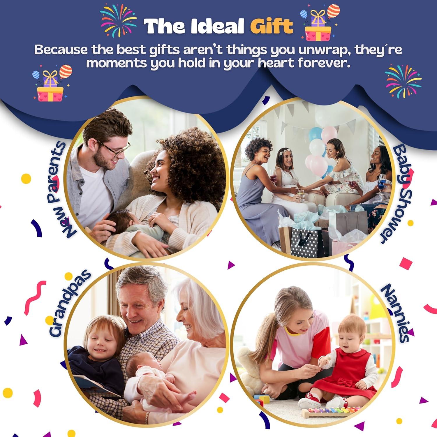 Tarjetas Montessori para Bebés 0-12 Meses - 40+ Actividades