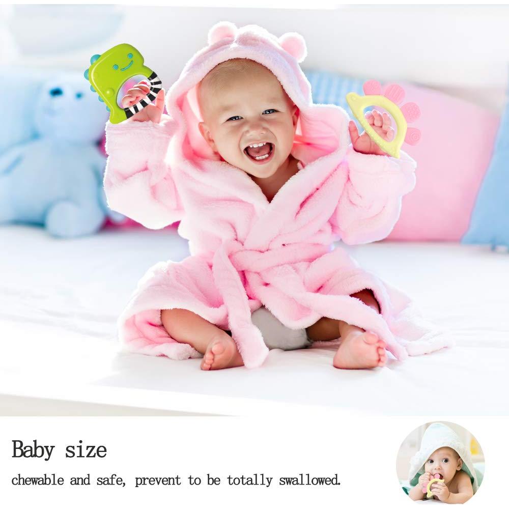 Conjunto de Sonajeros y Mordedores para Bebés Huile - 5 Piezas