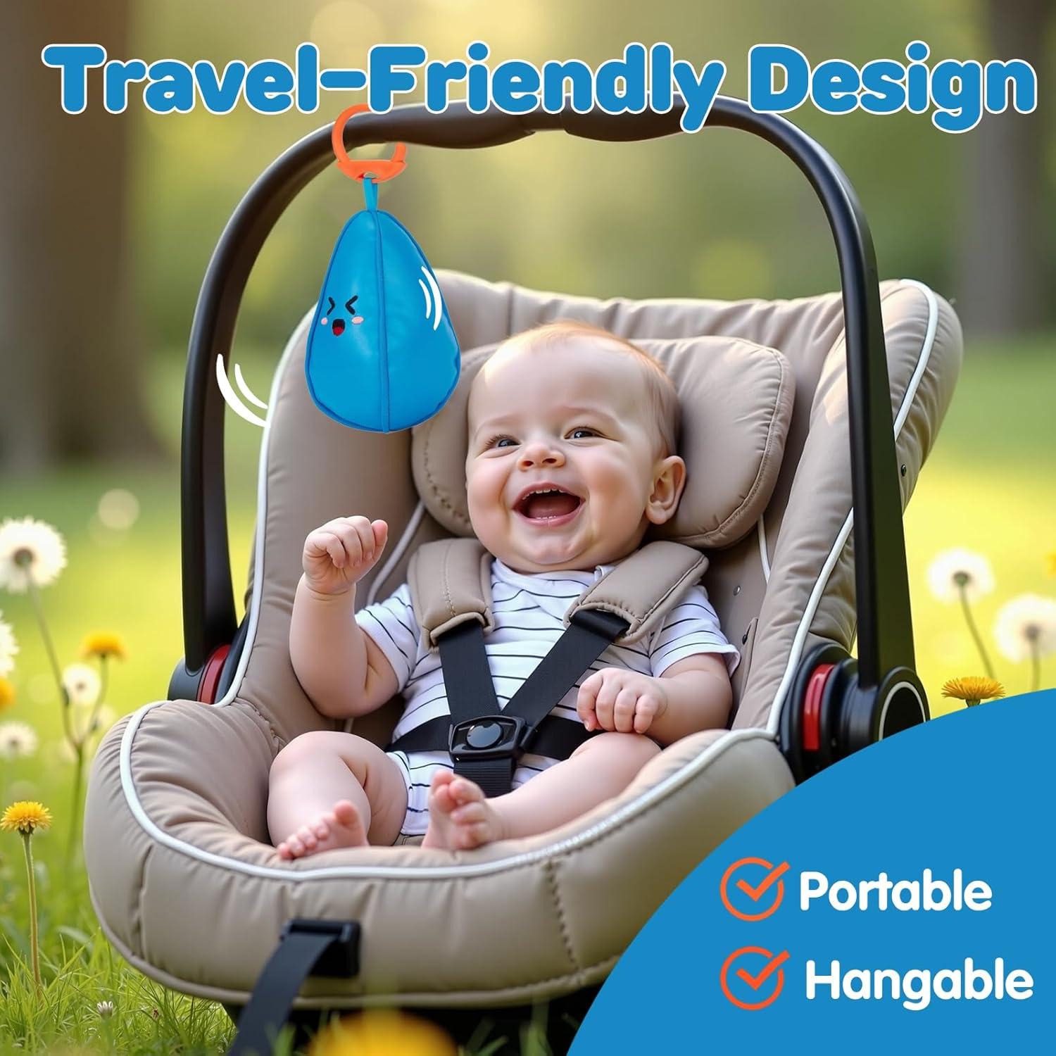 Set de Juguetes para Bebés Hahaland - Gimnasio de Peluche 6-12 Meses