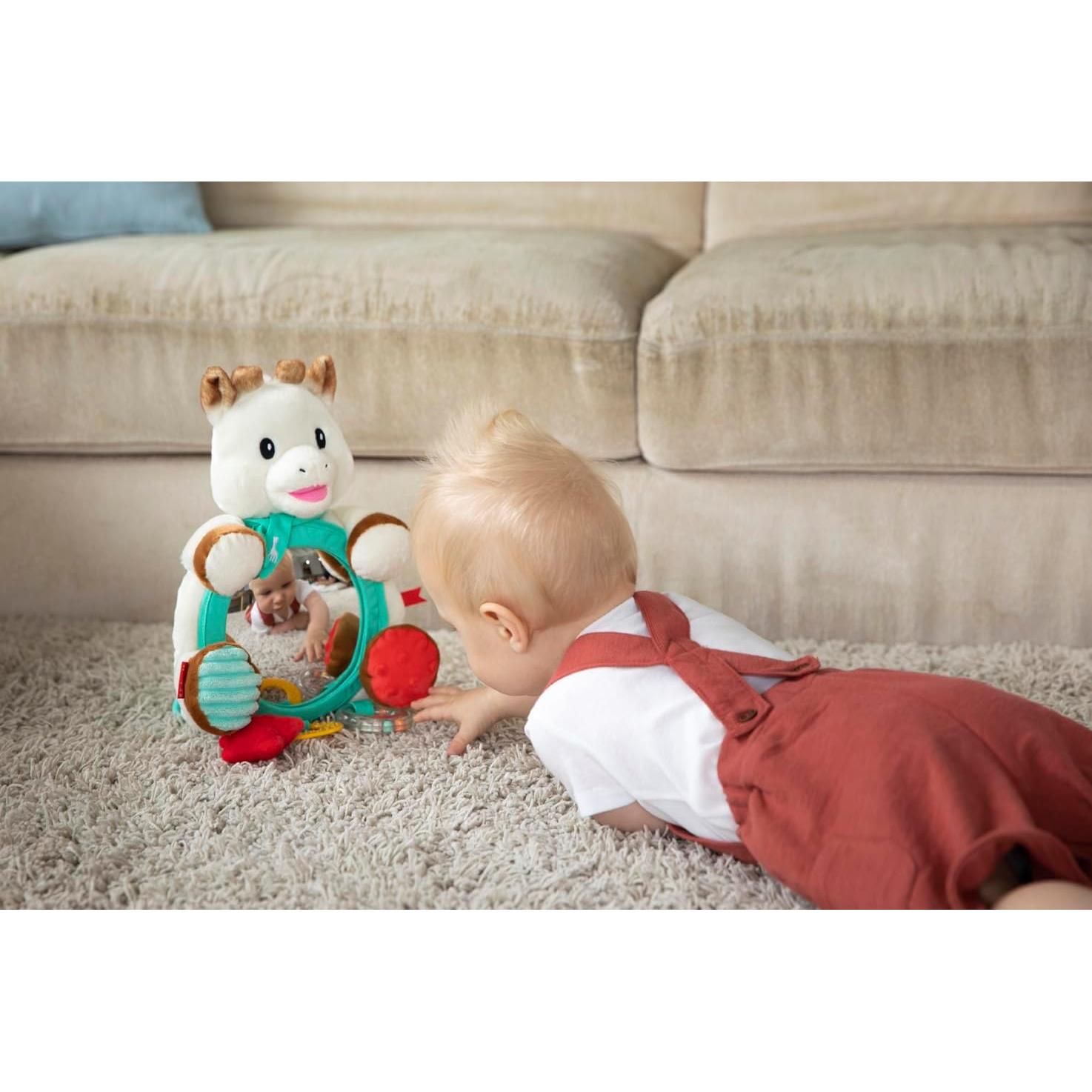 Espejo de Actividades Sophie la Girafe - 28x9x30 cm - Seguro y Sensorial