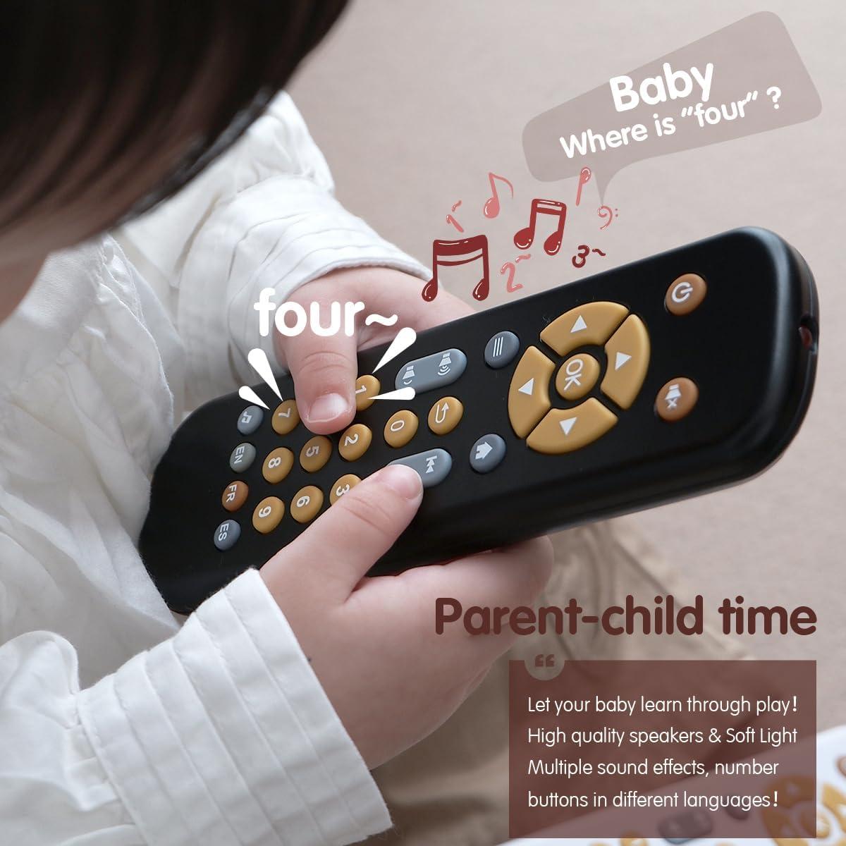 Control Remoto de Televisión para Bebés Nueplay Negro 6-36 Meses