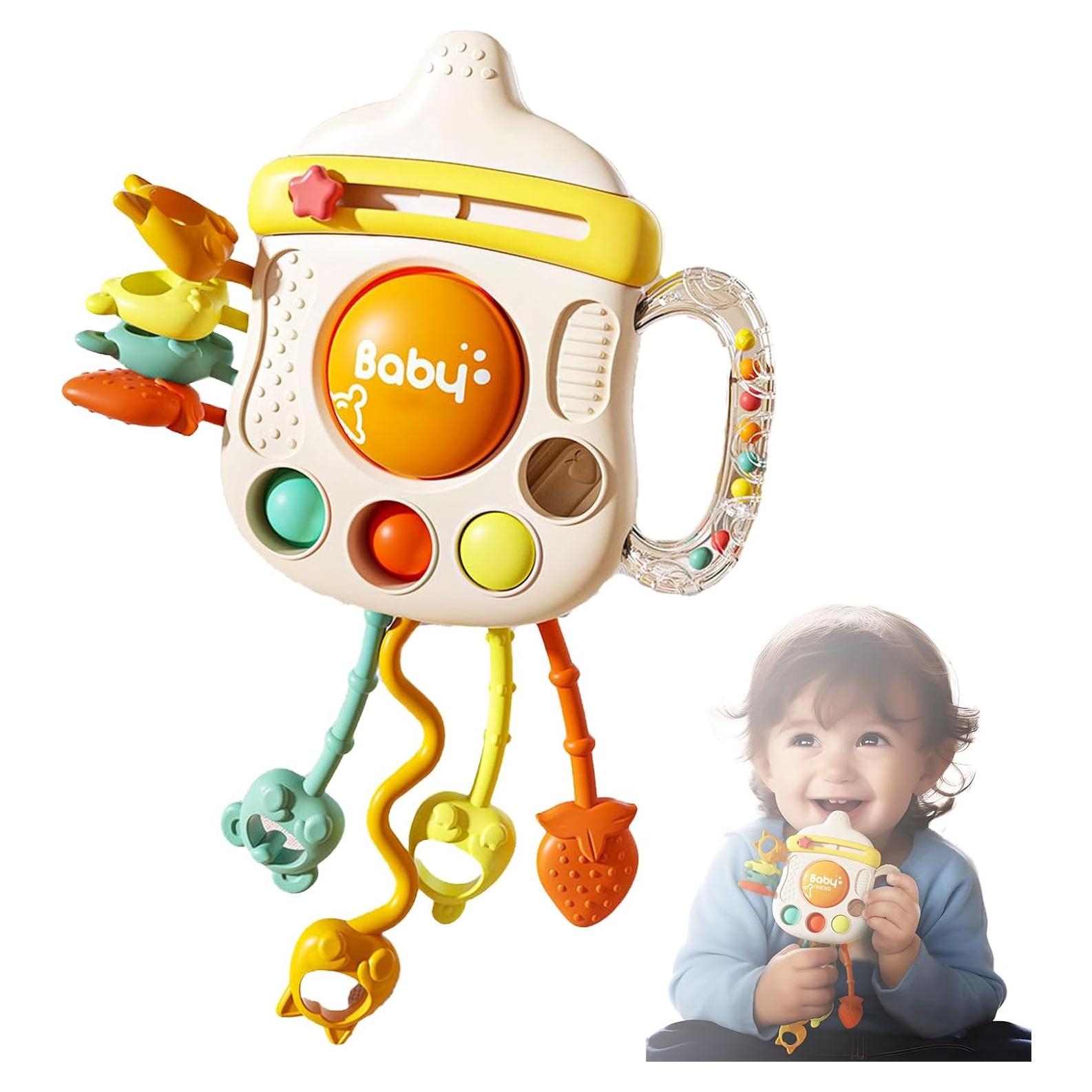 Juguete Sensorial Montessori Yanuotoy para Bebés 6-12 Meses