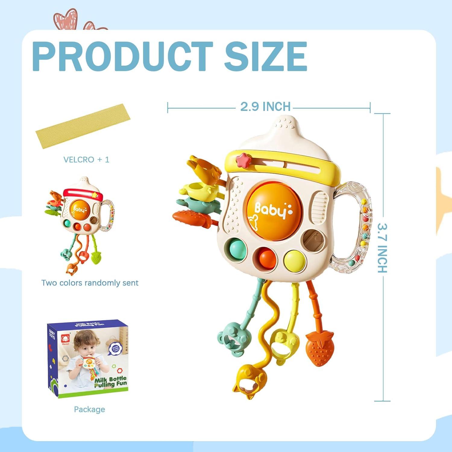 Juguete Sensorial Montessori Yanuotoy para Bebés 6-12 Meses