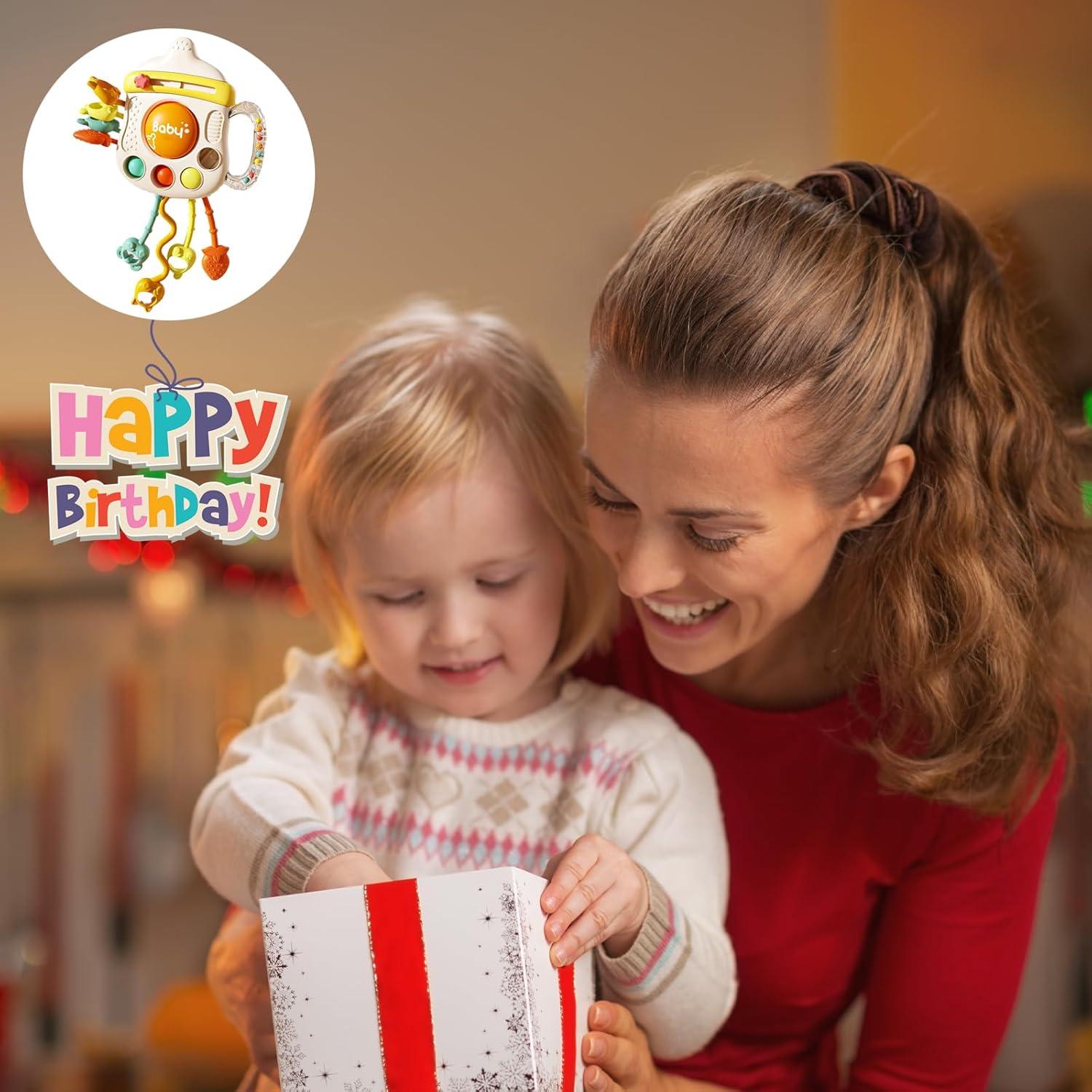 Juguete Sensorial Montessori Yanuotoy para Bebés 6-12 Meses