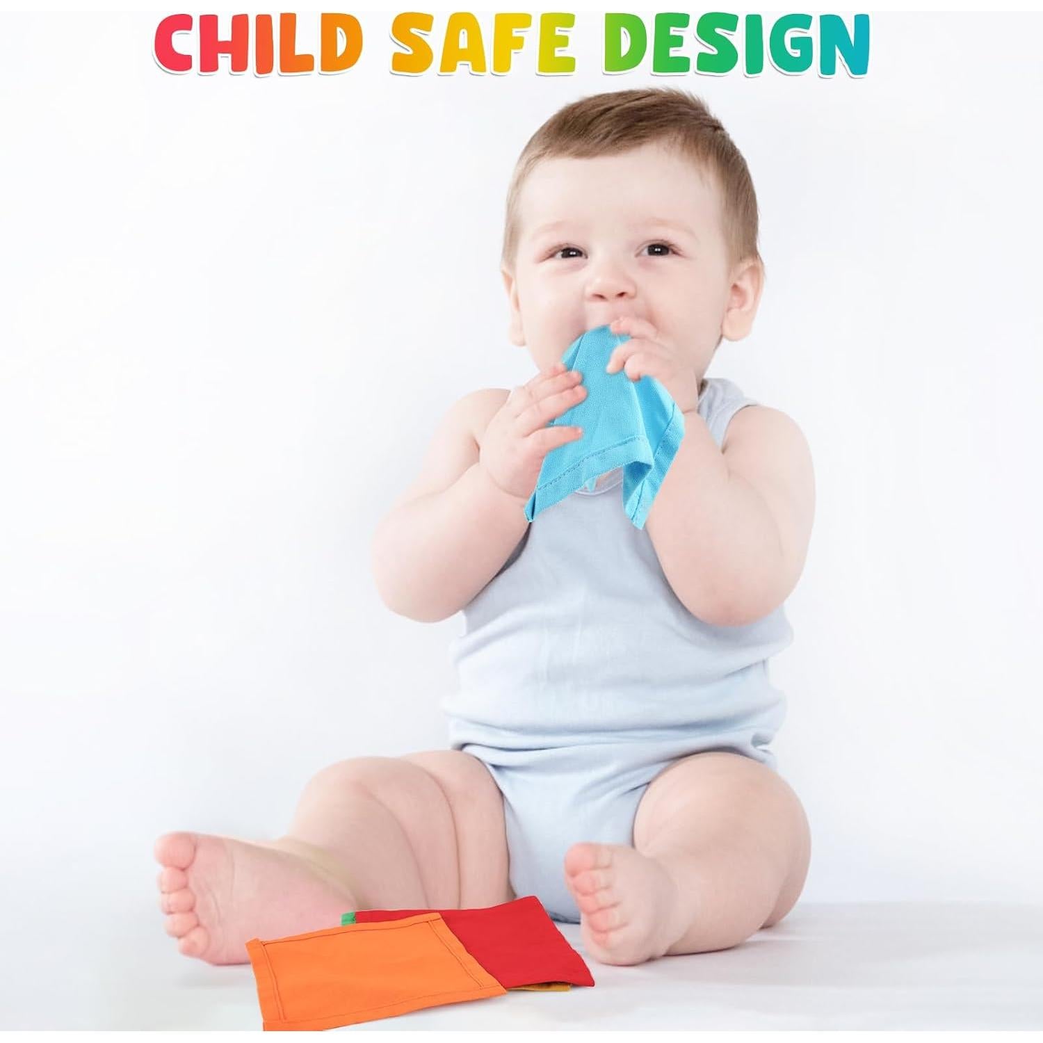 Juguete Montessori de Madera FCSONU - Caja de Tejidos 12.5 cm