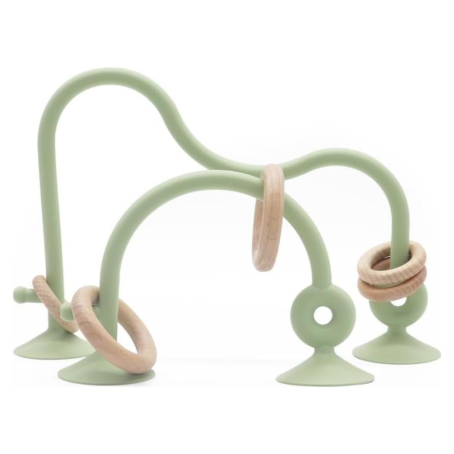 Juguetes Montessori Silicona con Ventosas para Bebés 0-6 Meses