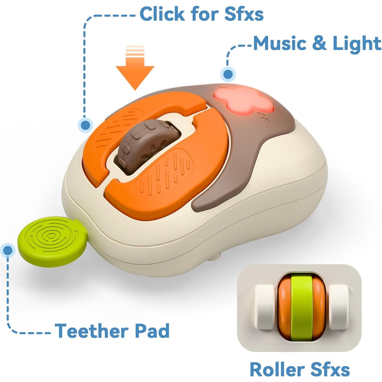 Juguete Musical para Bebés iPlay, iLearn - Ratón Interactivo