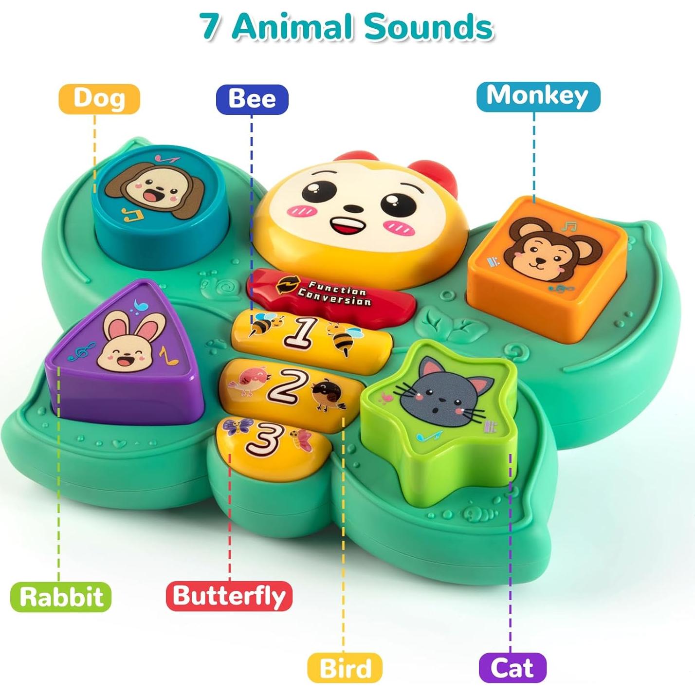 Juguete Musical Mariposa FC para Bebés 6-12 Meses