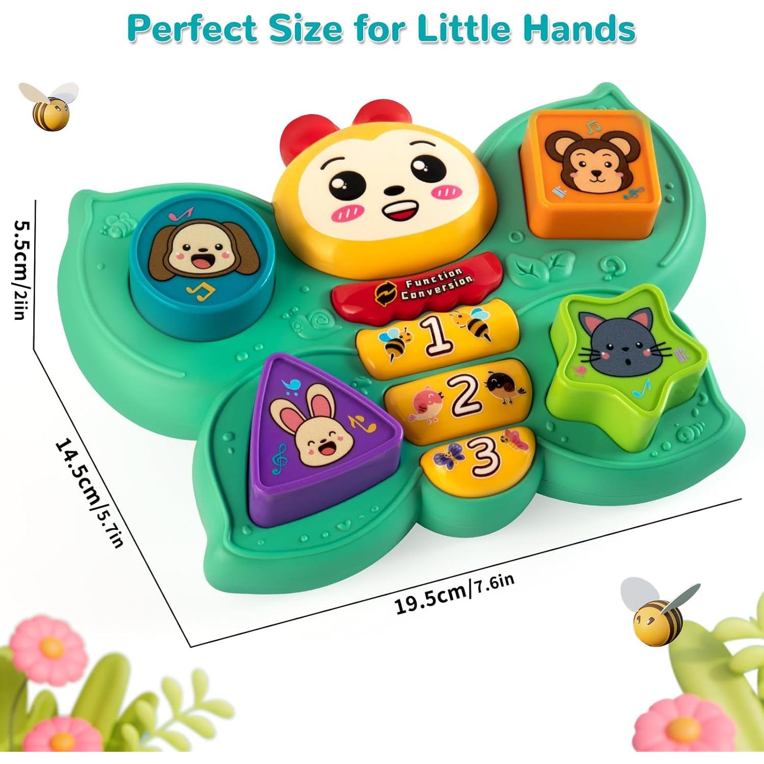 Juguete Musical Mariposa FC para Bebés 6-12 Meses