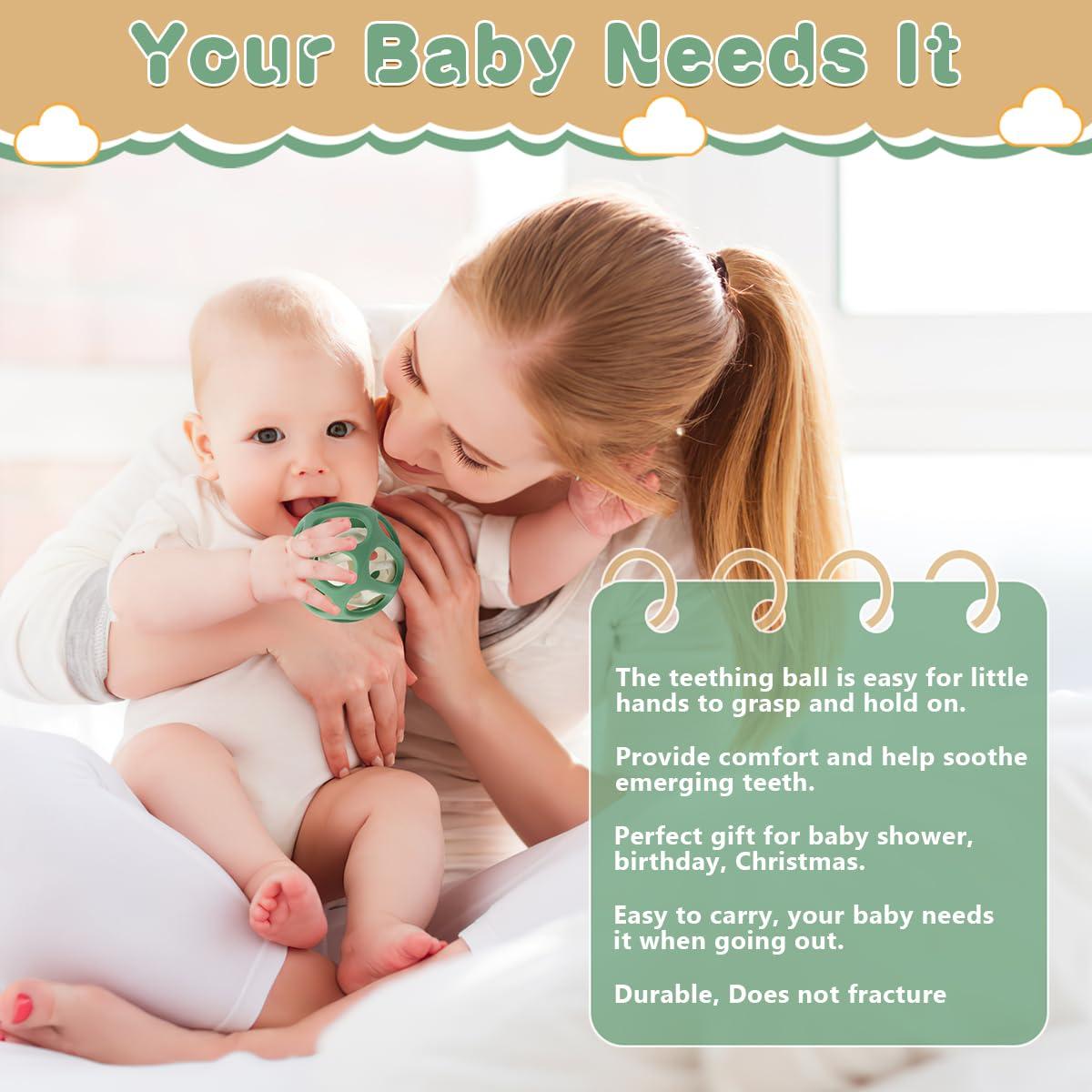 Pelotas Sensoriales MCGMITT de Silicona para Bebé - 0-12 Meses