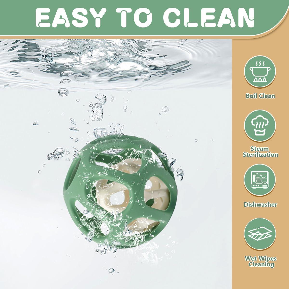 Pelotas Sensoriales MCGMITT de Silicona para Bebé - 0-12 Meses