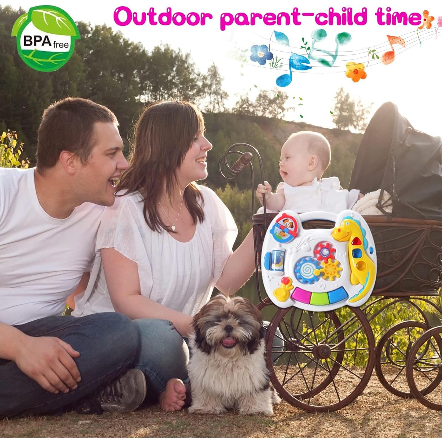 Mesa de Actividades Musicales JUEJIAZKIY 12-18 Meses