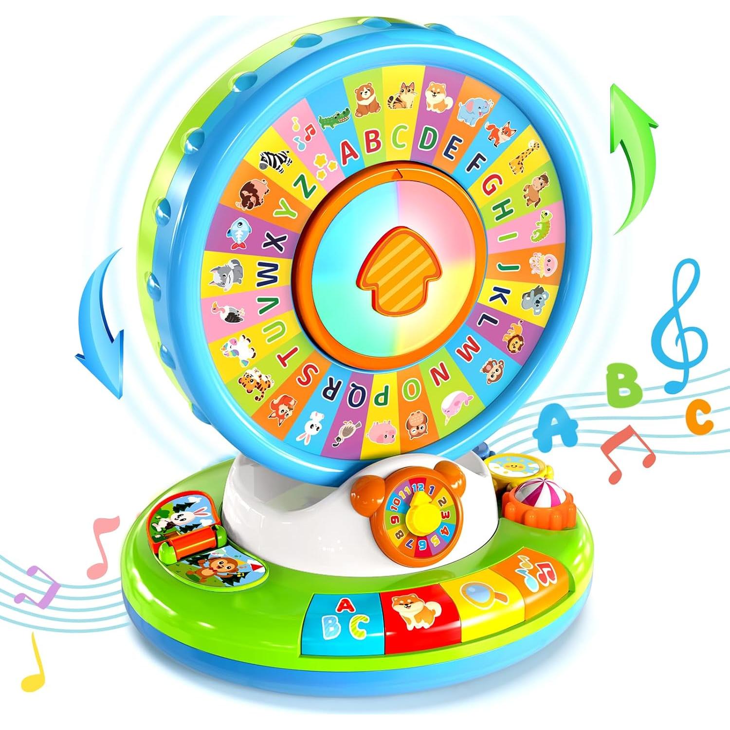 Juguete de Aprendizaje Interactivo Gira y Canta - Multicolor