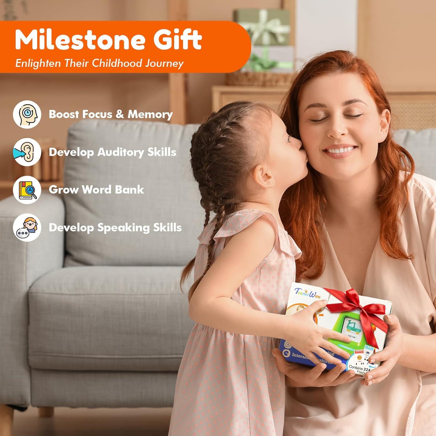 Tarjetas Flash Autoportantes Teeniewins 448 Palabras 1-4 Años