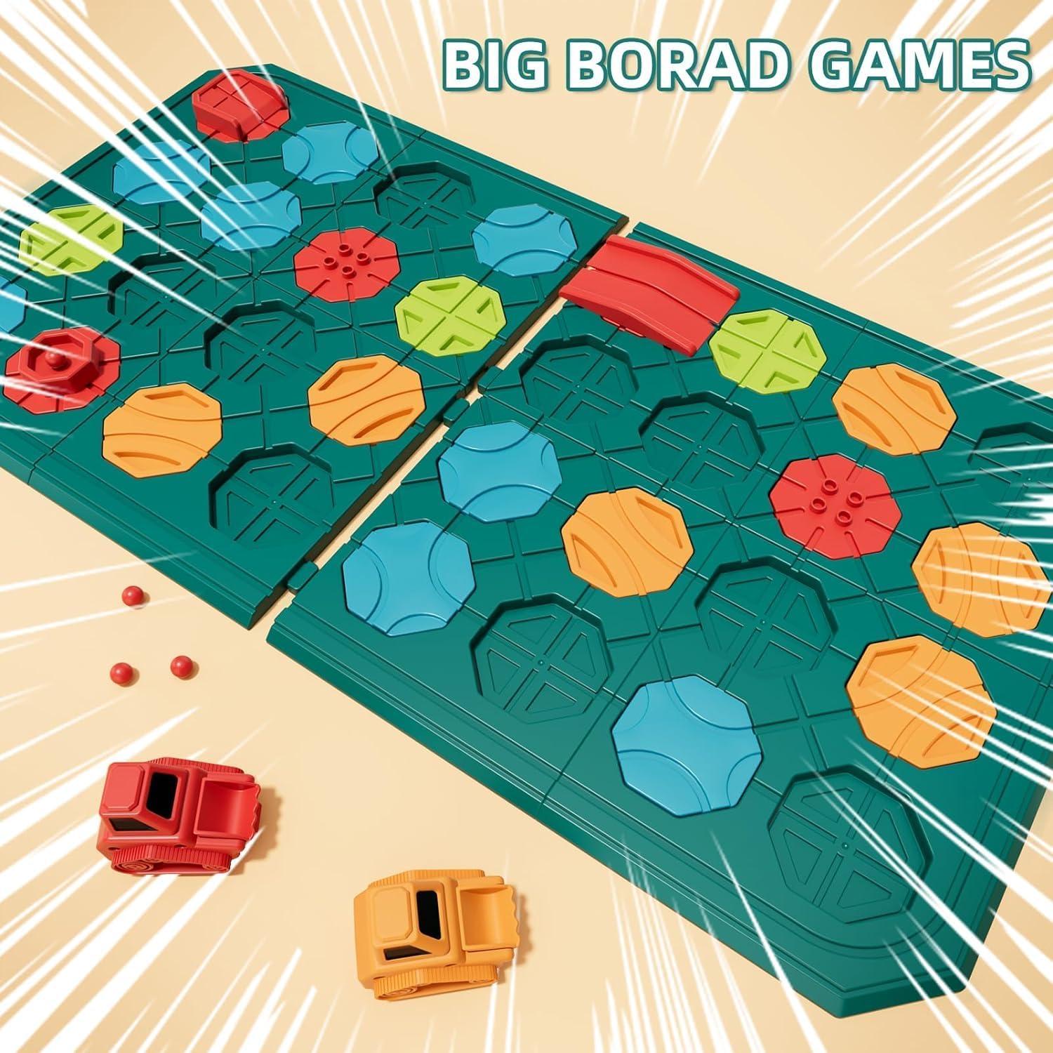 Juego de Mesa Constructor de Caminos Burgkidz - Rompecabezas Lógico 84.6x40 cm