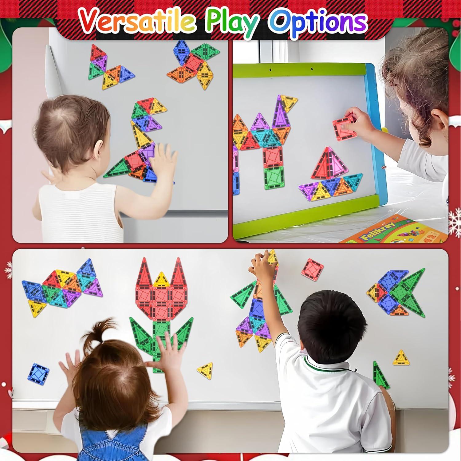 Mini Azulejos Magnéticos 42pcs Felikray Juguetes STEM 3.76cm