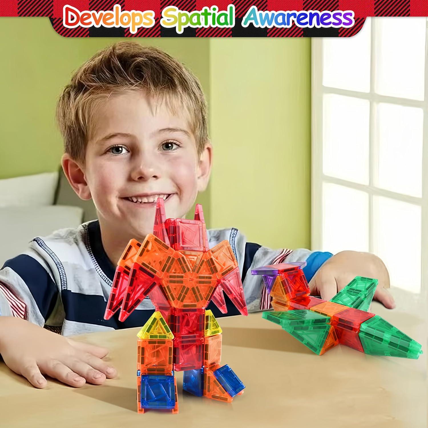 Mini Azulejos Magnéticos 42pcs Felikray Juguetes STEM 3.76cm