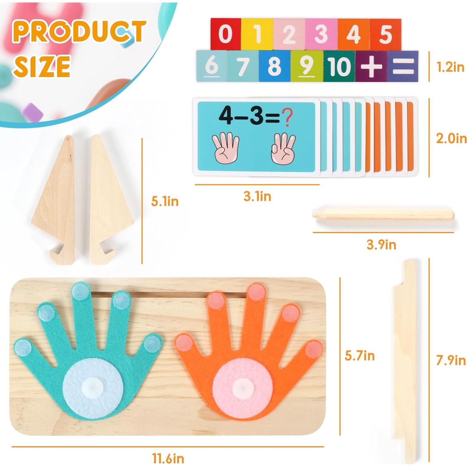 Juguetes de Aprendizaje Matemático HANR para Niños 3-6 Años