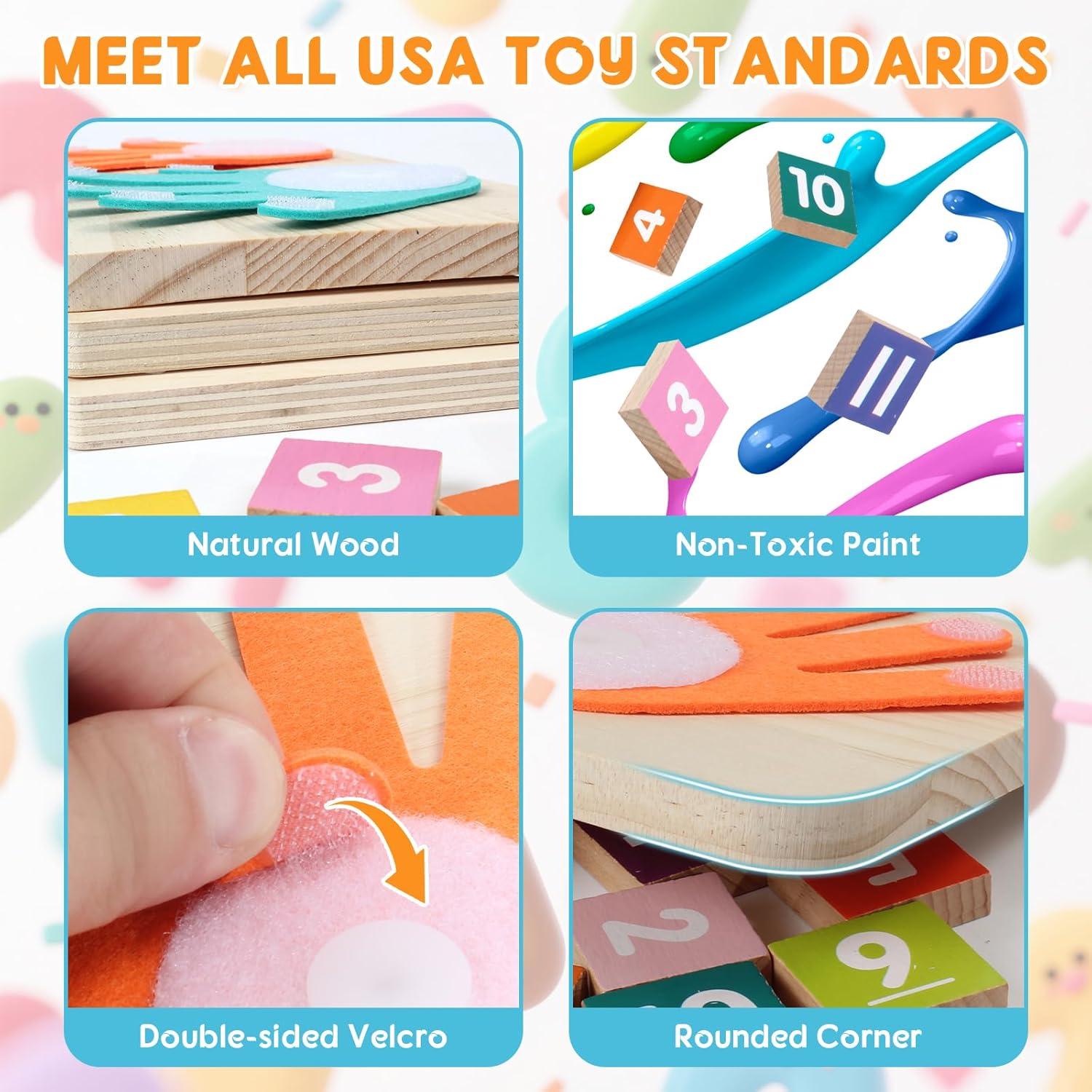 Juguetes de Aprendizaje Matemático HANR para Niños 3-6 Años