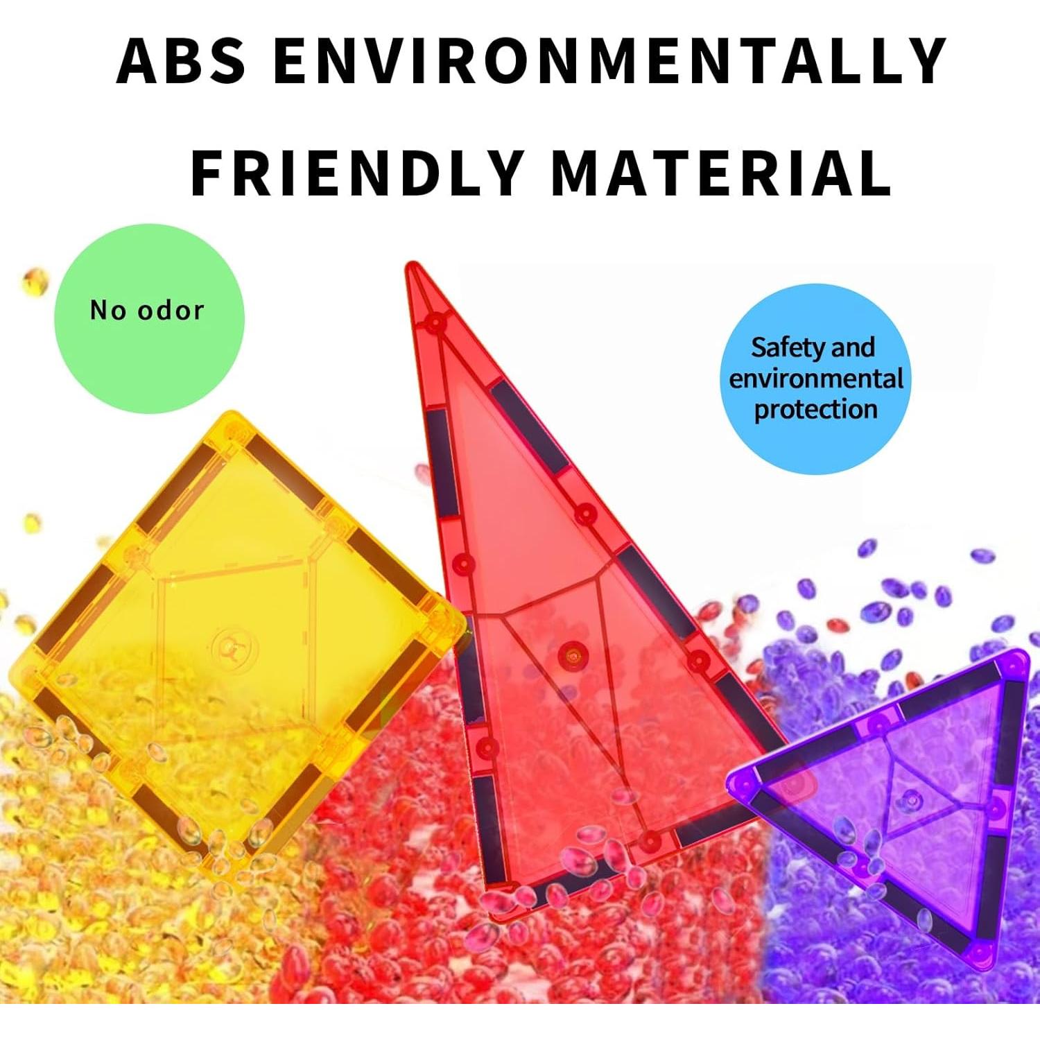 Azulejos Magnéticos Montessori 104PCS - Juguetes Sensoriales 3+