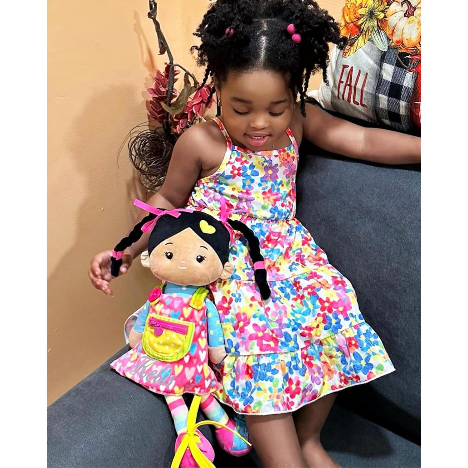 Muñeca Educativa Suave Leyadoll 40 cm para Niños 2 Años