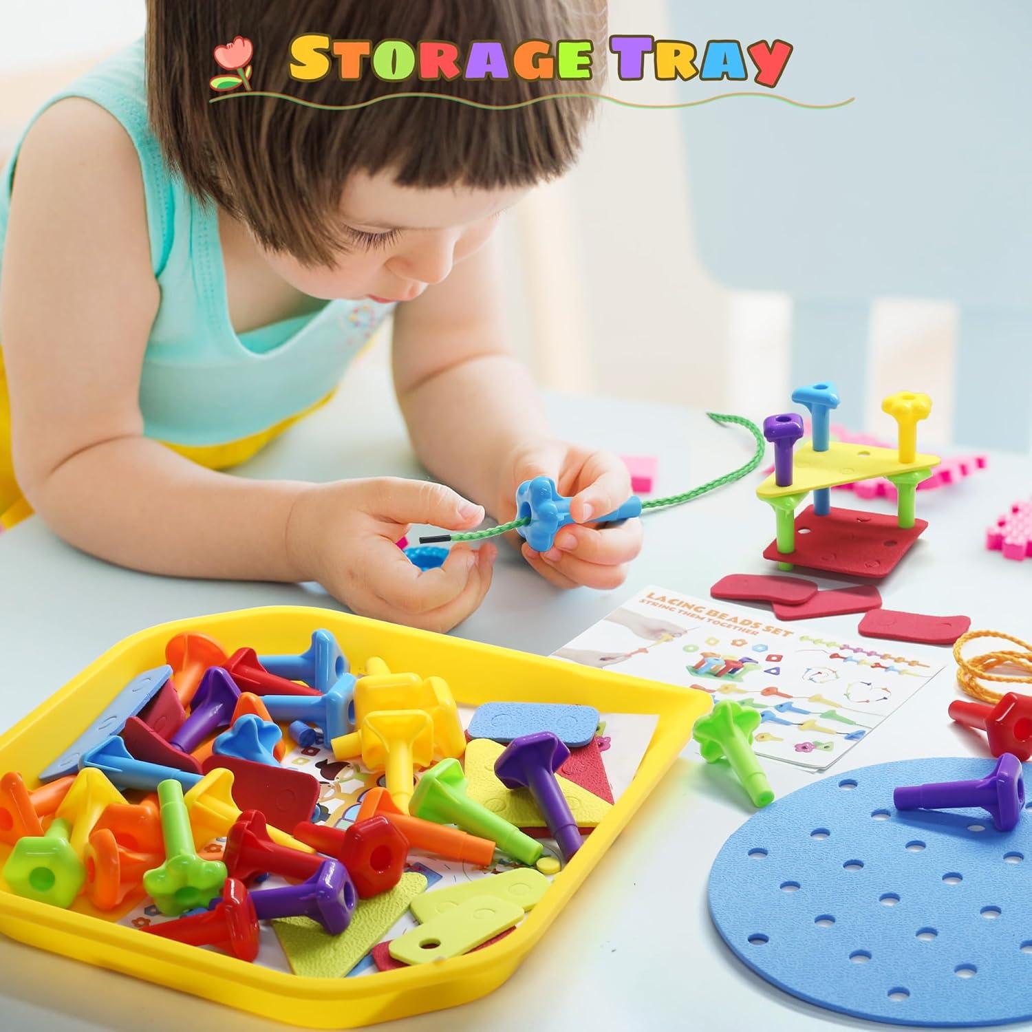 Juego de Construcción Ggiibro 101 Piezas para Niños 3-6 Años