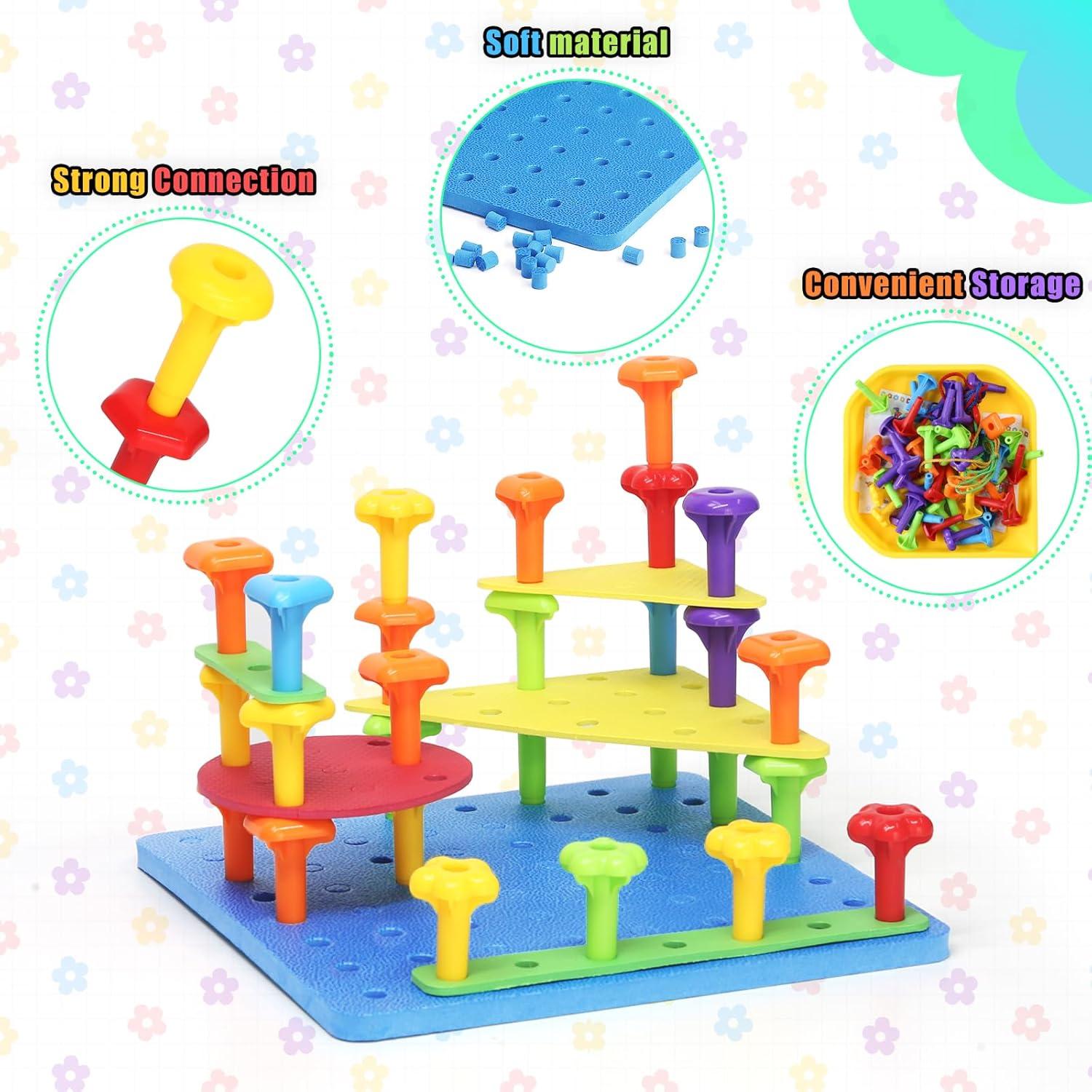 Juego de Construcción Ggiibro 101 Piezas para Niños 3-6 Años
