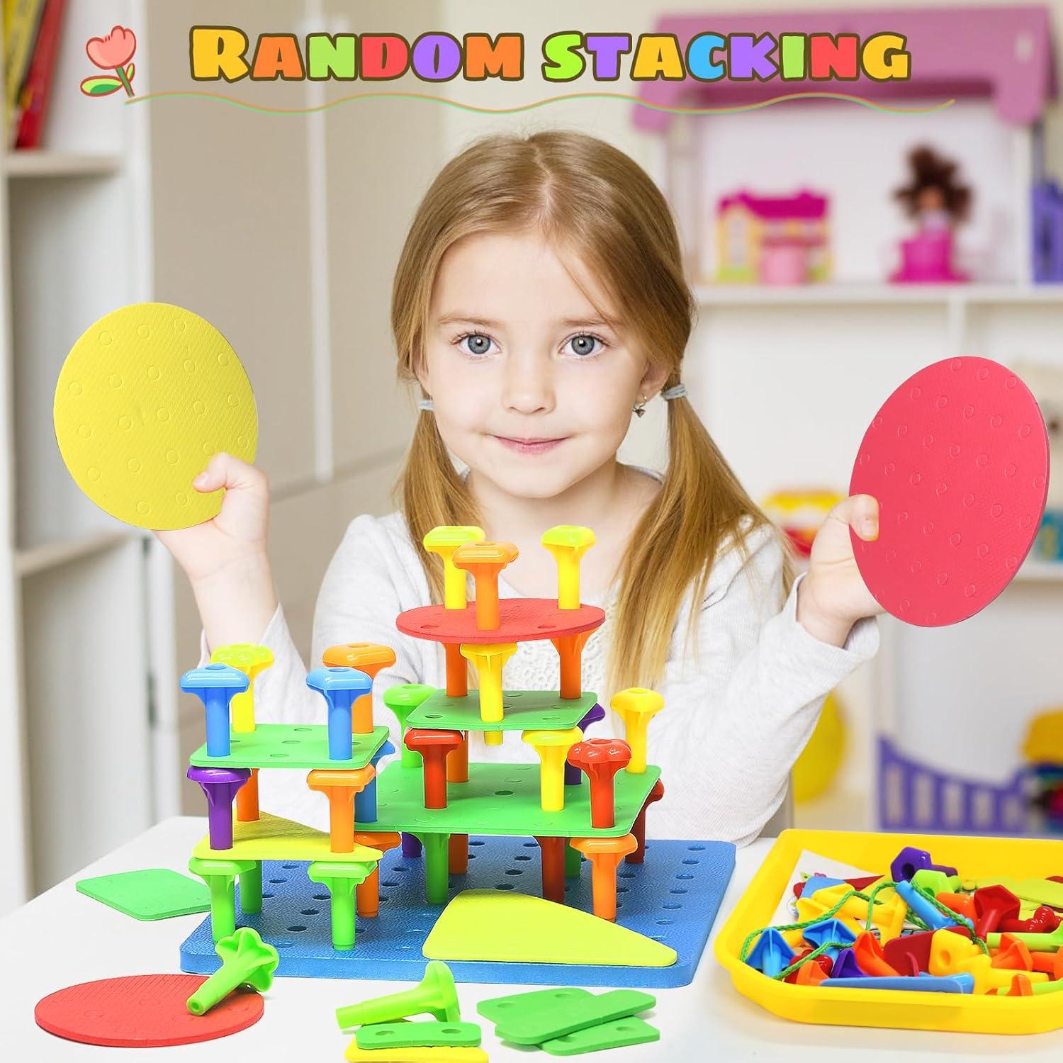 Juego de Construcción Ggiibro 101 Piezas para Niños 3-6 Años
