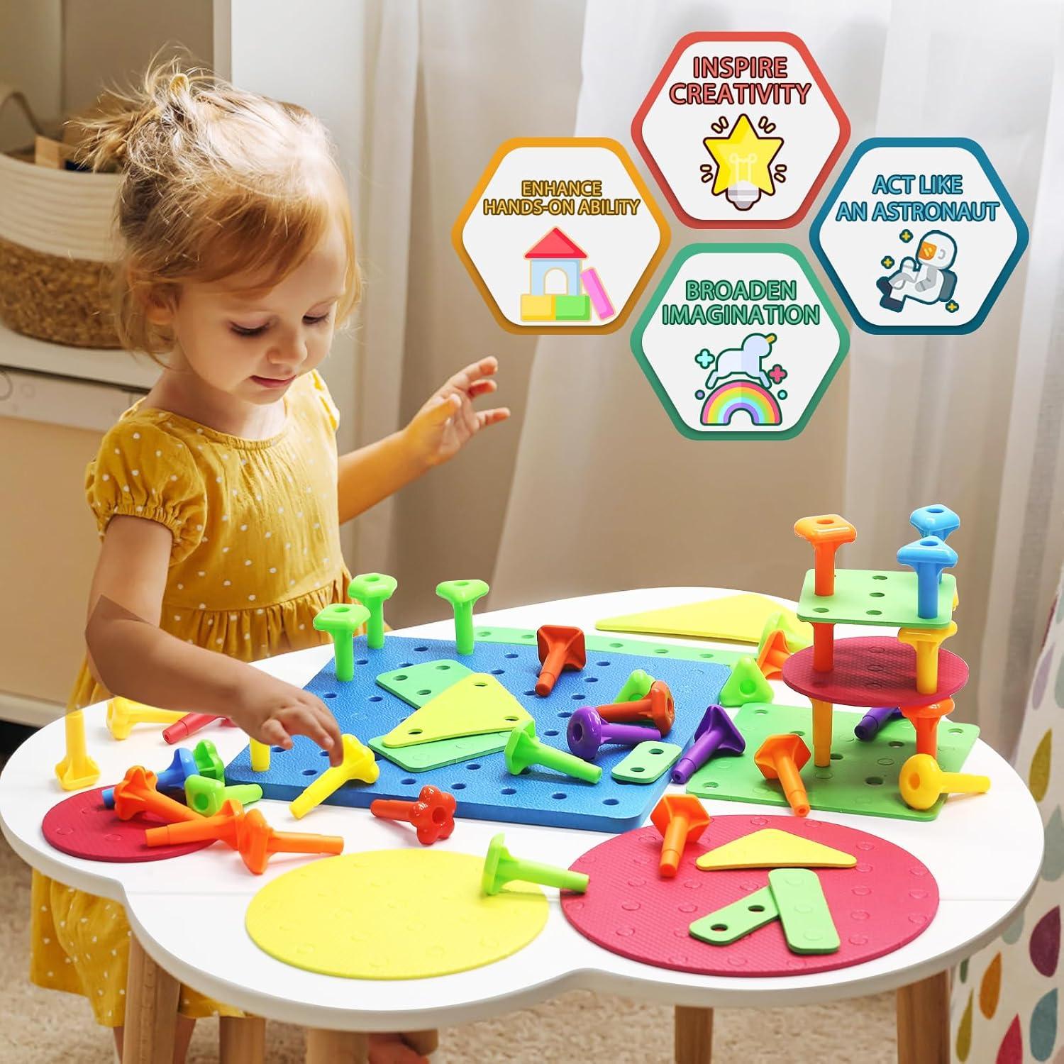 Juego de Construcción Ggiibro 101 Piezas para Niños 3-6 Años