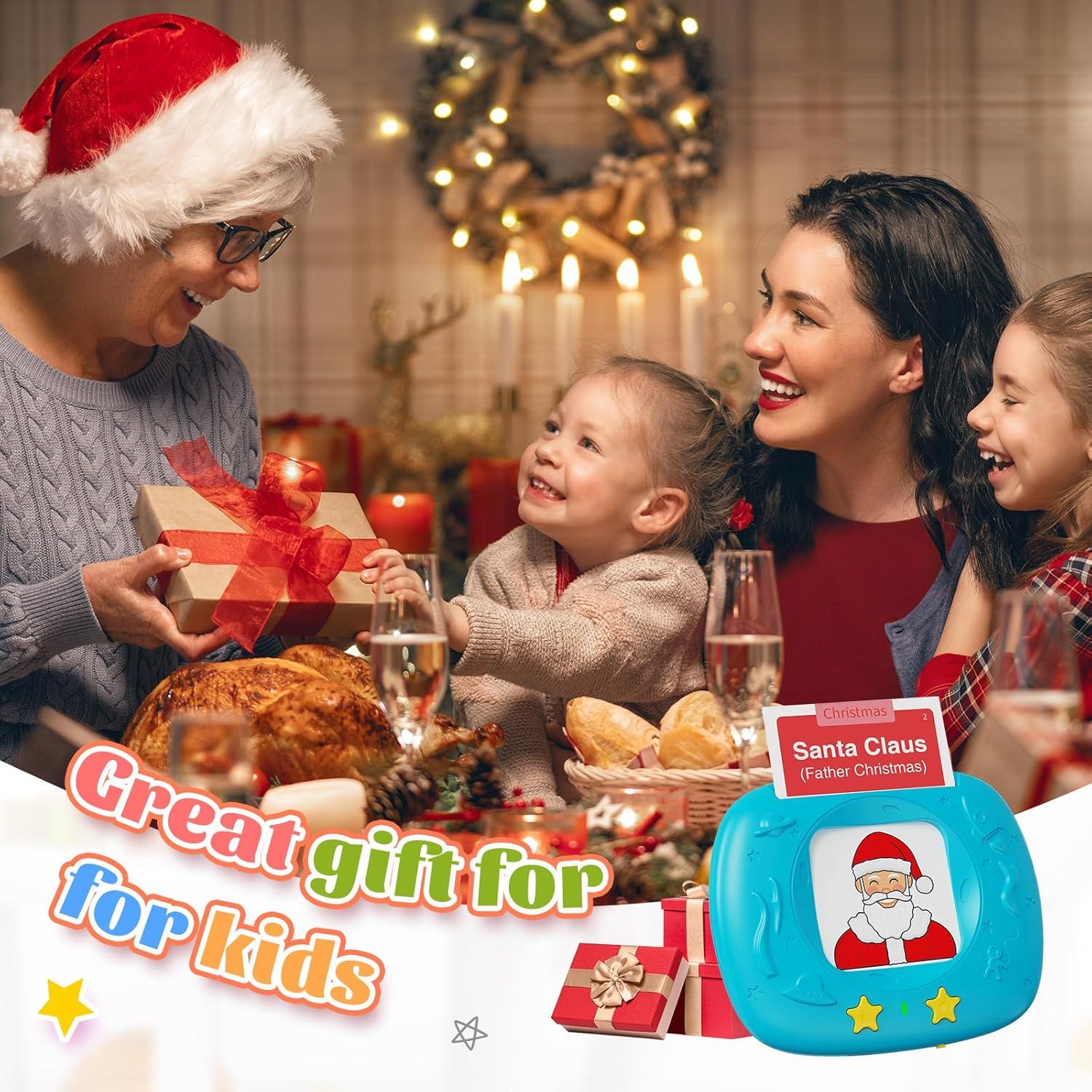 HOMESTEC Tarjetas de Flash Educativas 216 Piezas para Niños 3-6 Años