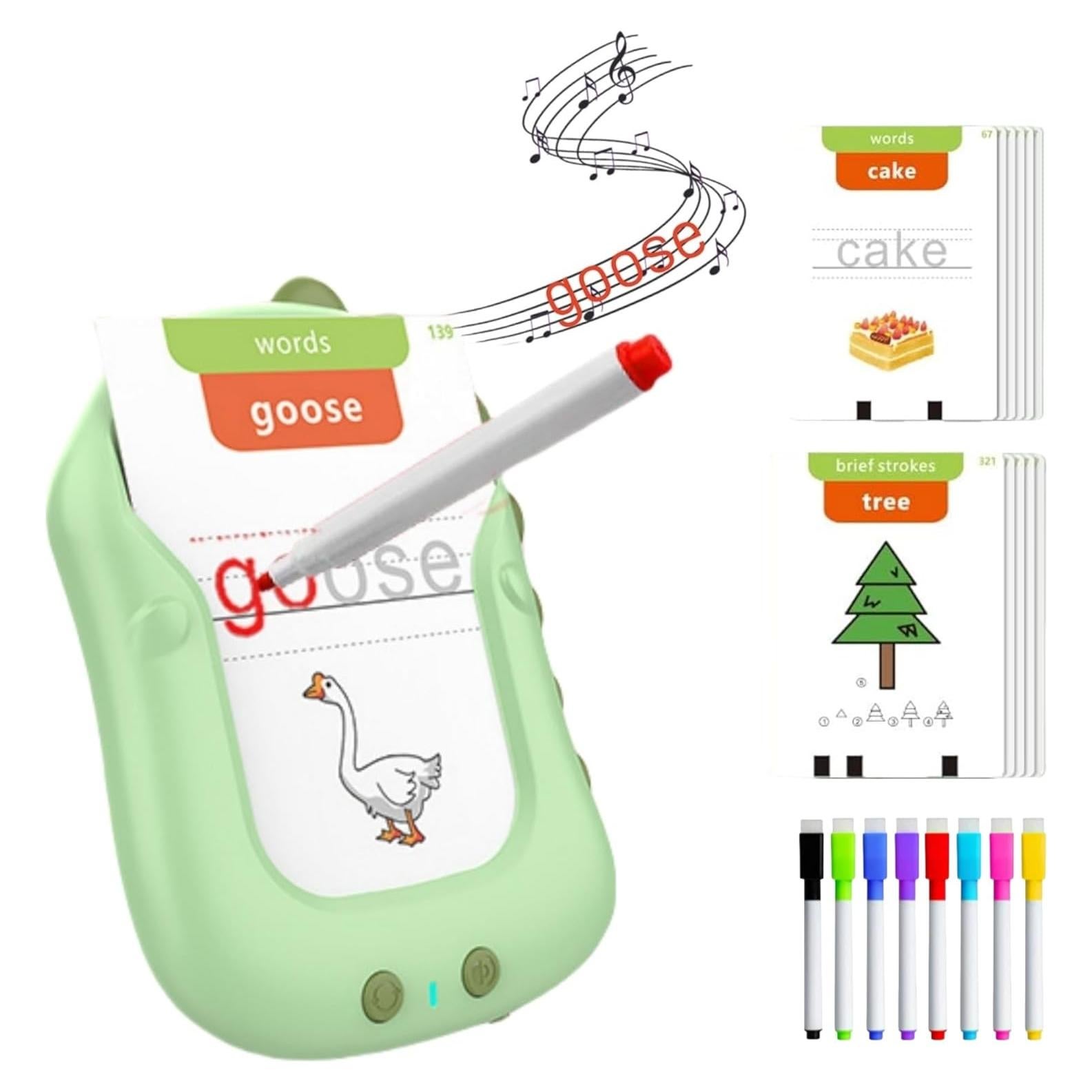 Tarjetas de Flash Interactivas Brakverla para Niños 3-8 Años