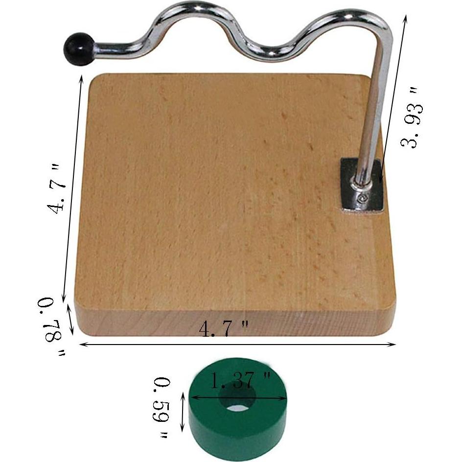 Kghios Montessori Infant Toys Materials for Toddlers Babies 6-12-18 Months -1-2 Year Old Horizontal Dowel Variation - Serpentine and Straight Educational Tools Preschool Early Development Baby Toy