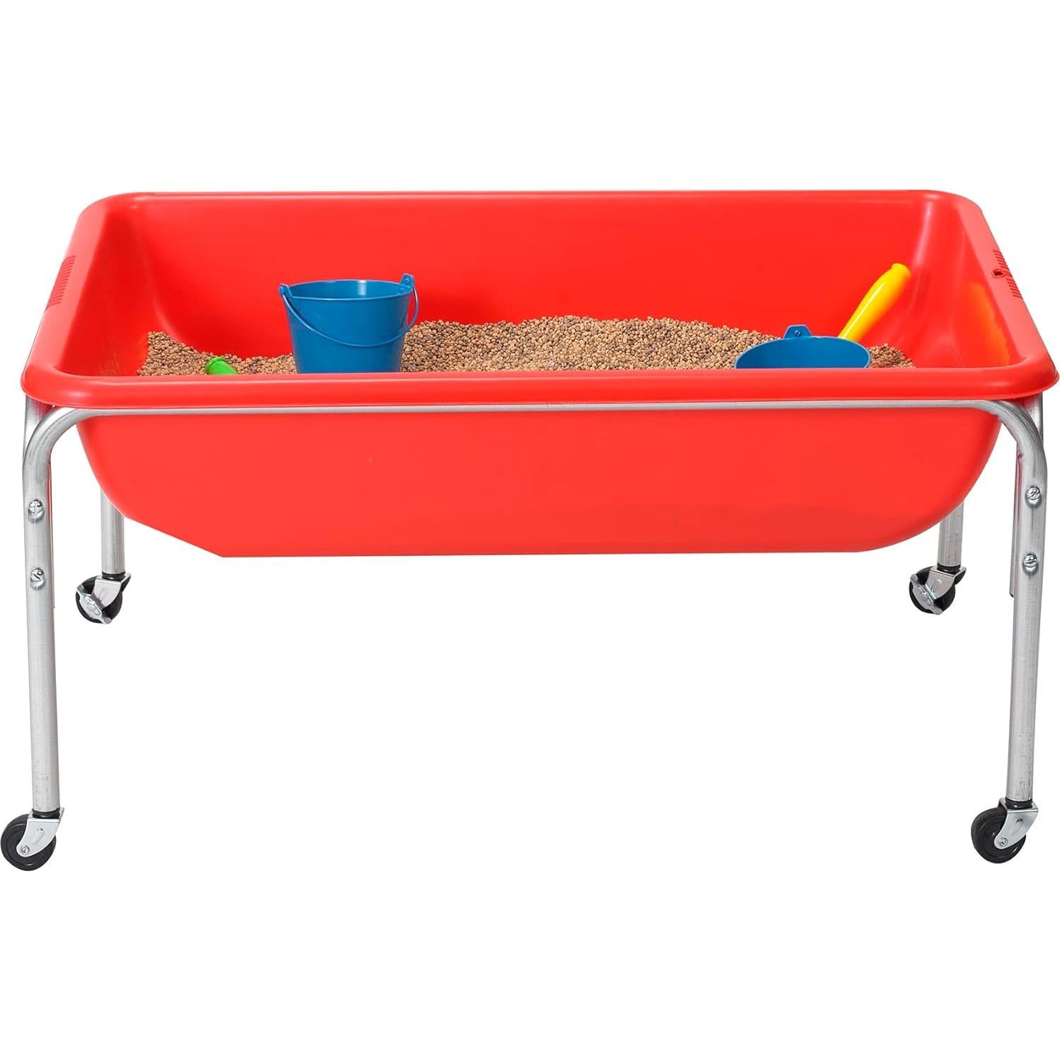 Mesa Sensorial Mediana Children's Factory Roja 91.4x45.7cm