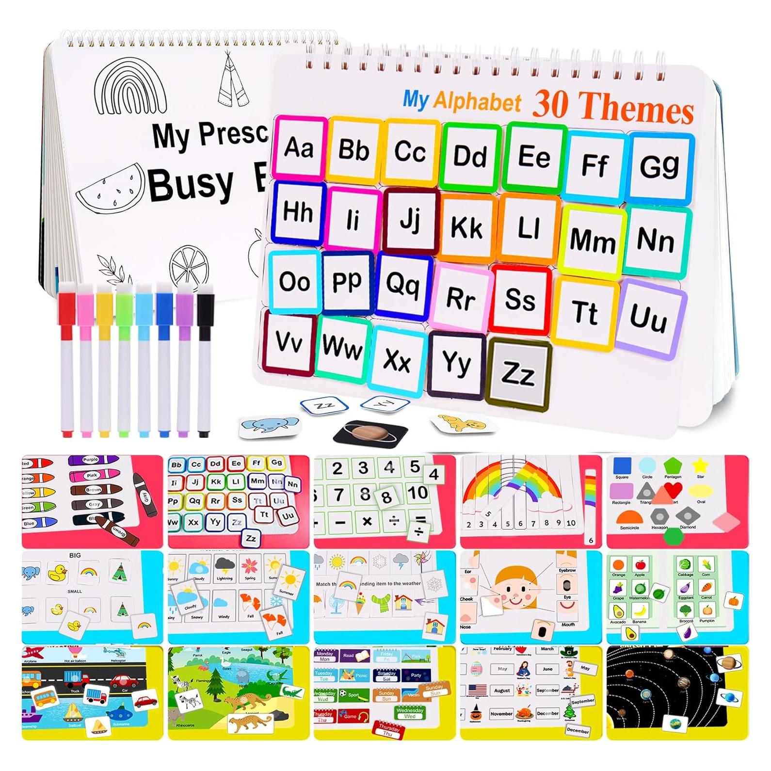 Libro Ocupado Montessori HAN-MM para Niños 3 a 5 Años