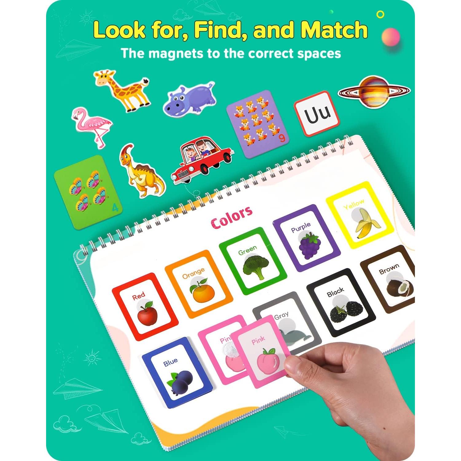 Libro Ocupado Montessori Lrathenk para Niños 1-6 Años