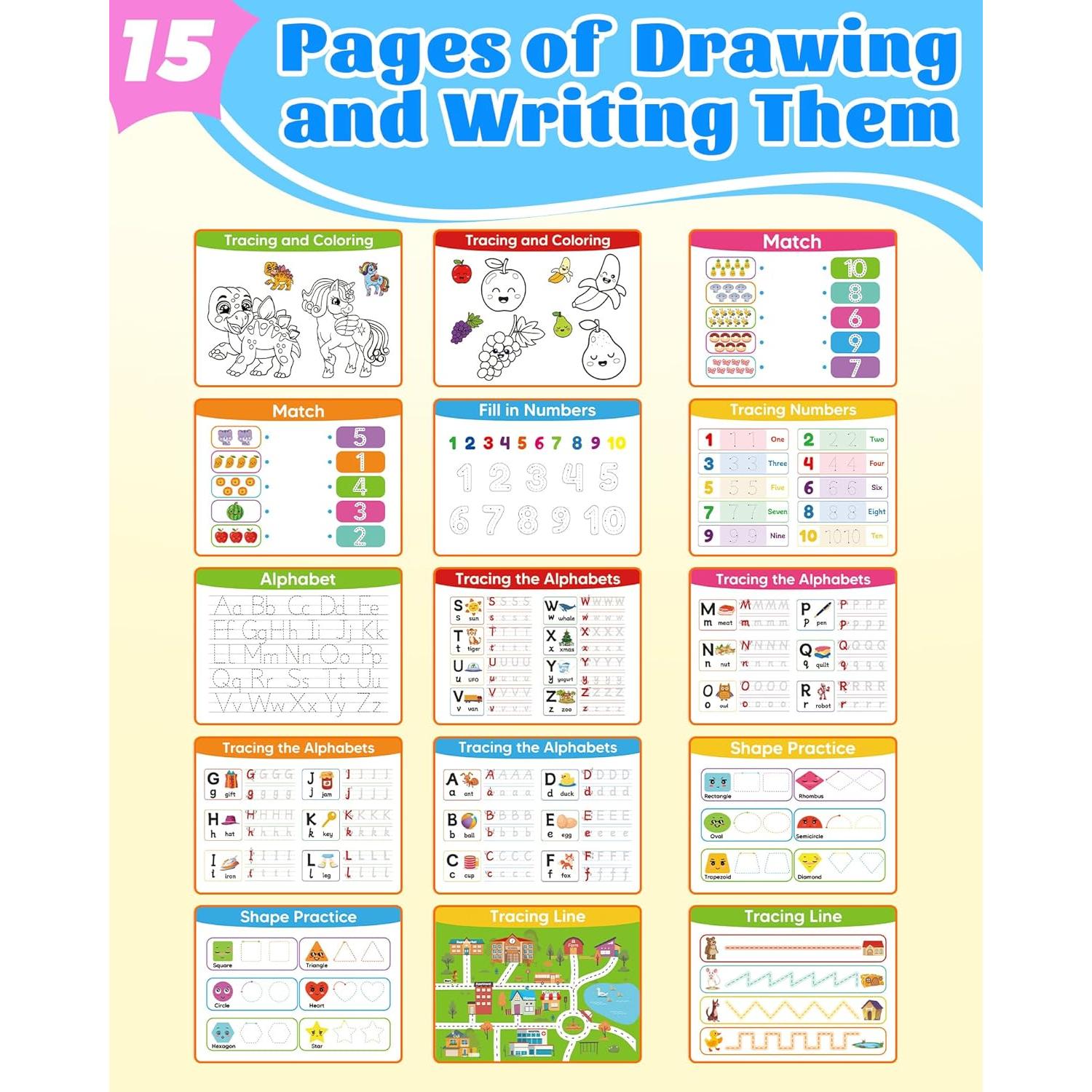 Libro Ocupado Montessori Walenced 3-5 Años Actividades