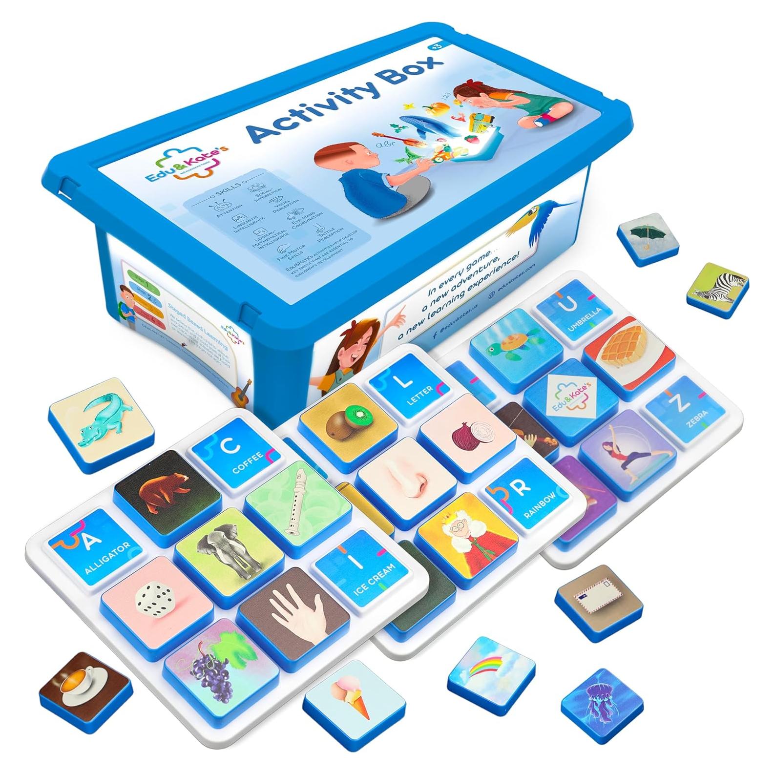 Juguete Educativo Montessori Edu&Kate - Alfabeto 27 Piezas