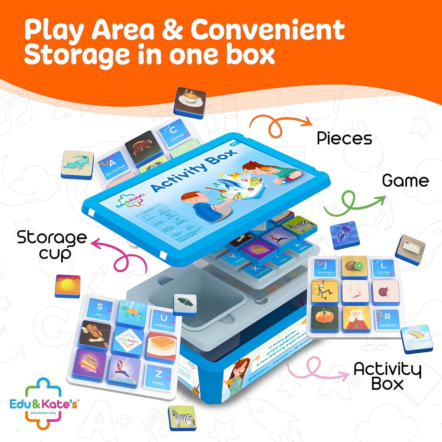 Juguete Educativo Montessori Edu&Kate - Alfabeto 27 Piezas