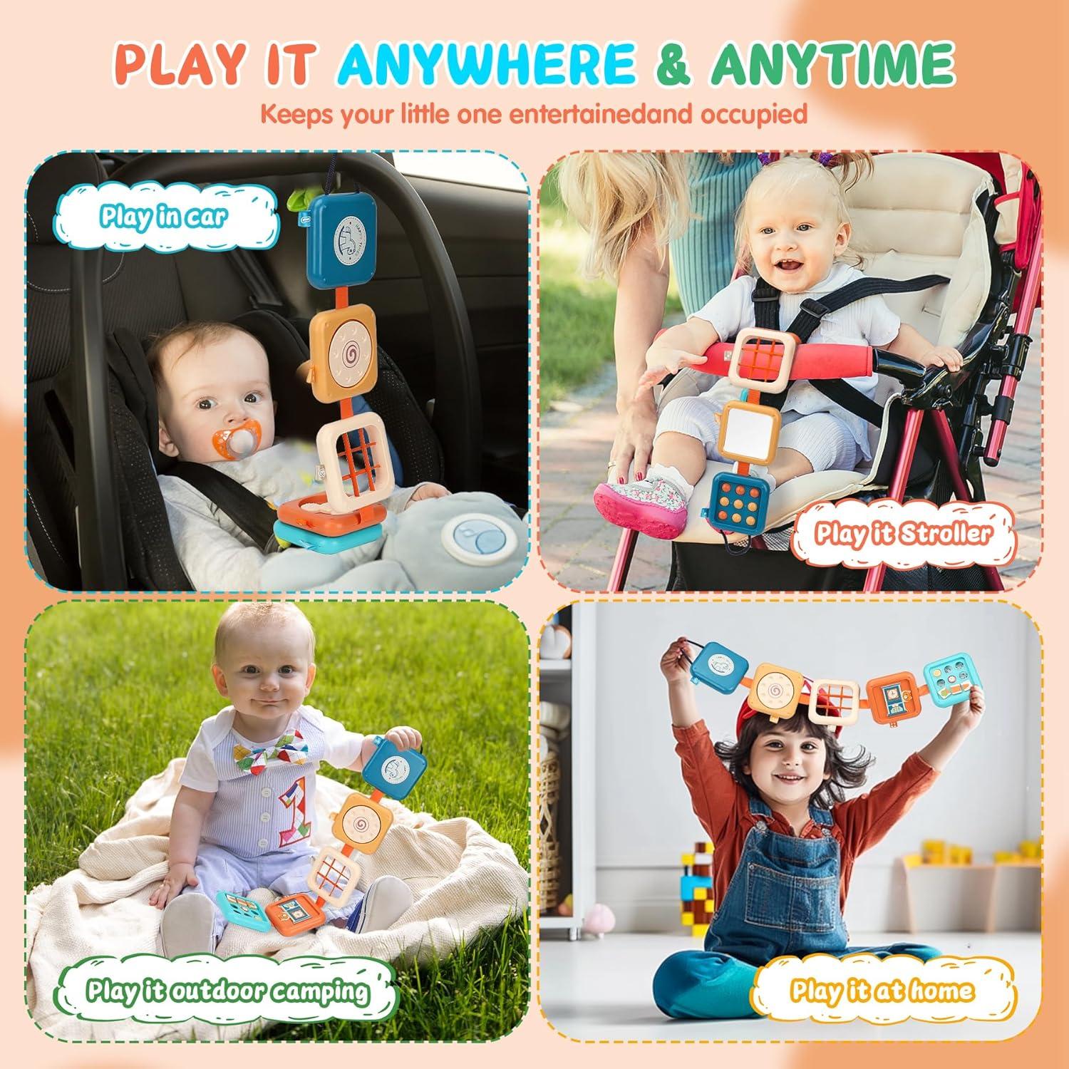 Cubo de Actividades Montessori Yandong para Niños 1-3 Años