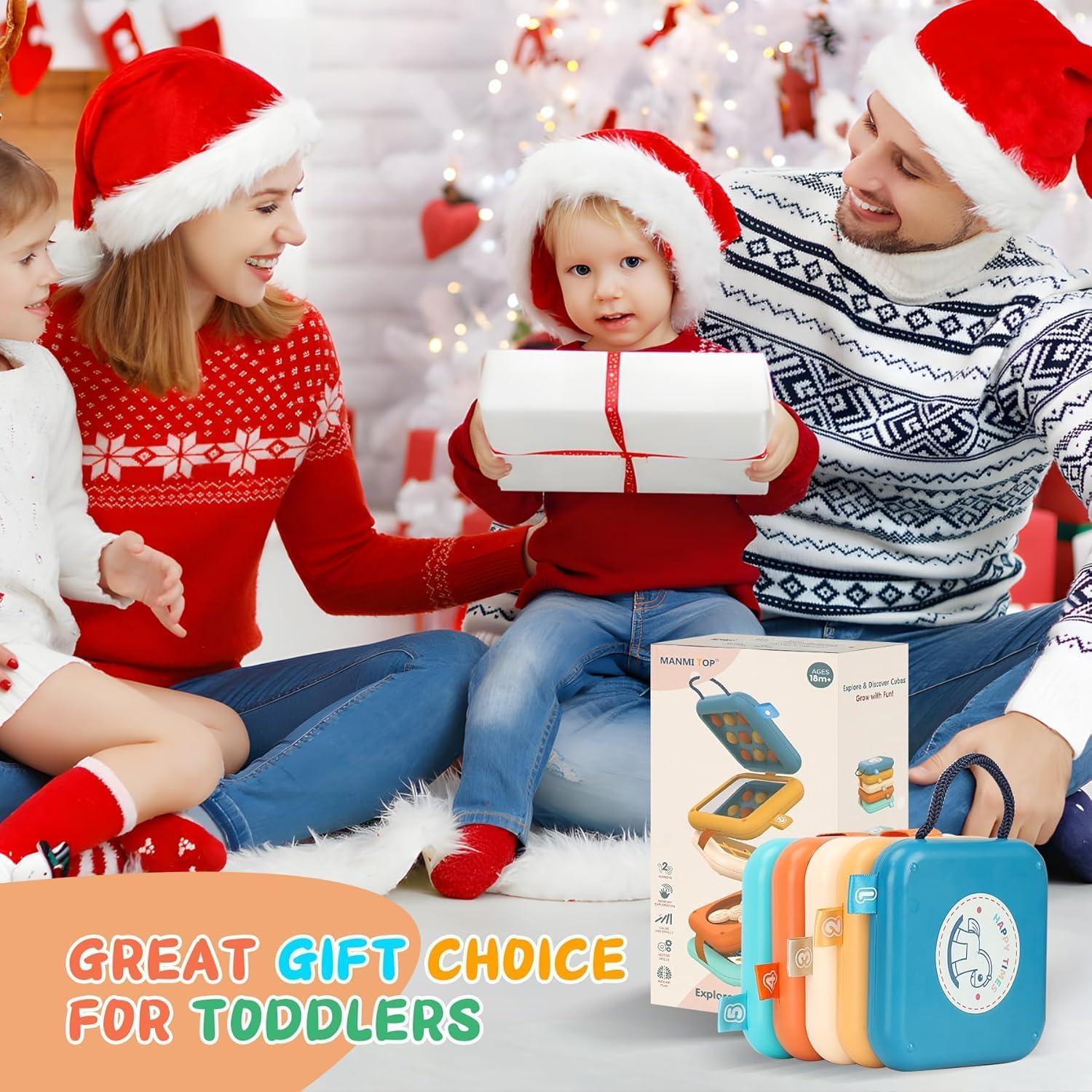 Cubo de Actividades Montessori Yandong para Niños 1-3 Años