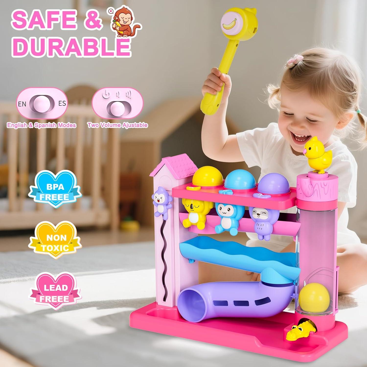 Juguete Musical Interactivo VOILBTOY Rosa 0.95 kg 1-3 Años