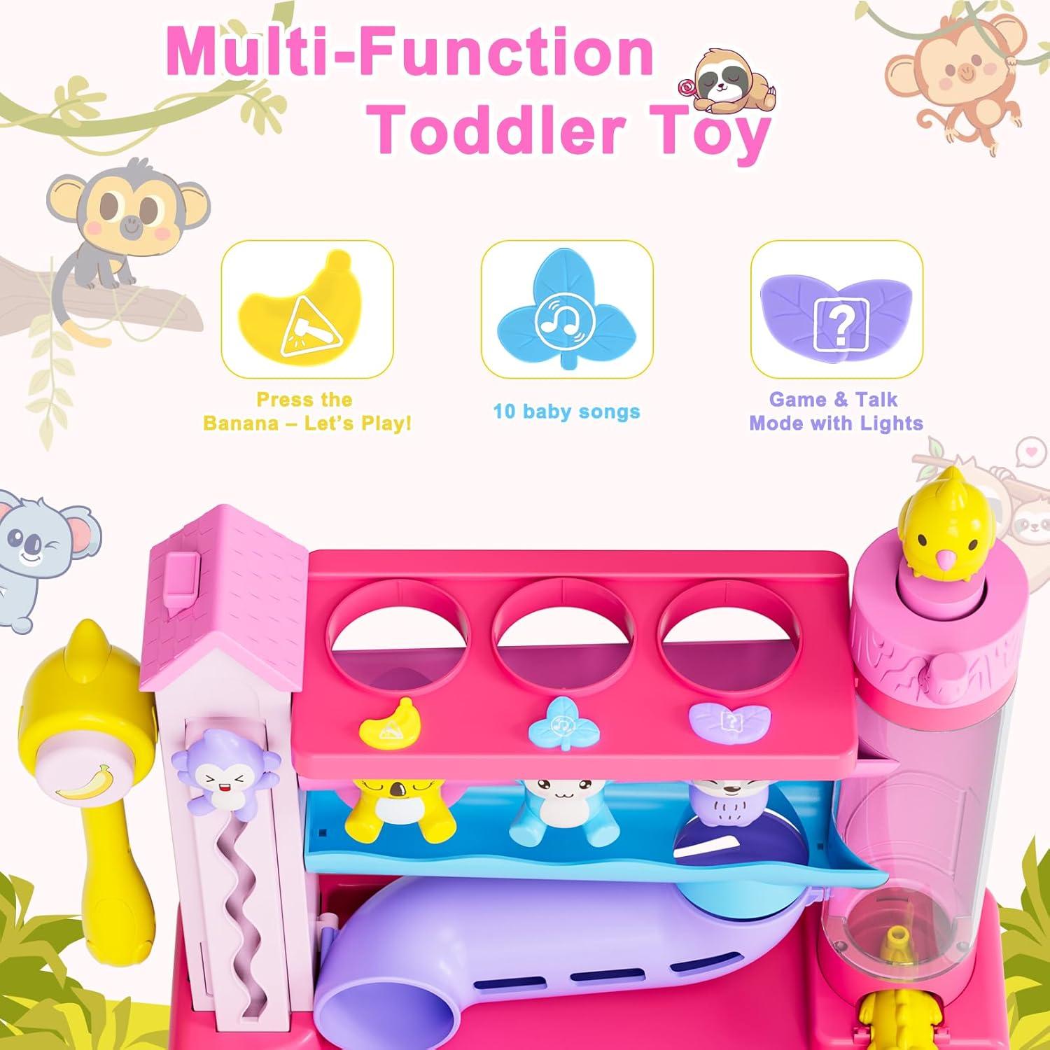 Juguete Musical Interactivo VOILBTOY Rosa 0.95 kg 1-3 Años