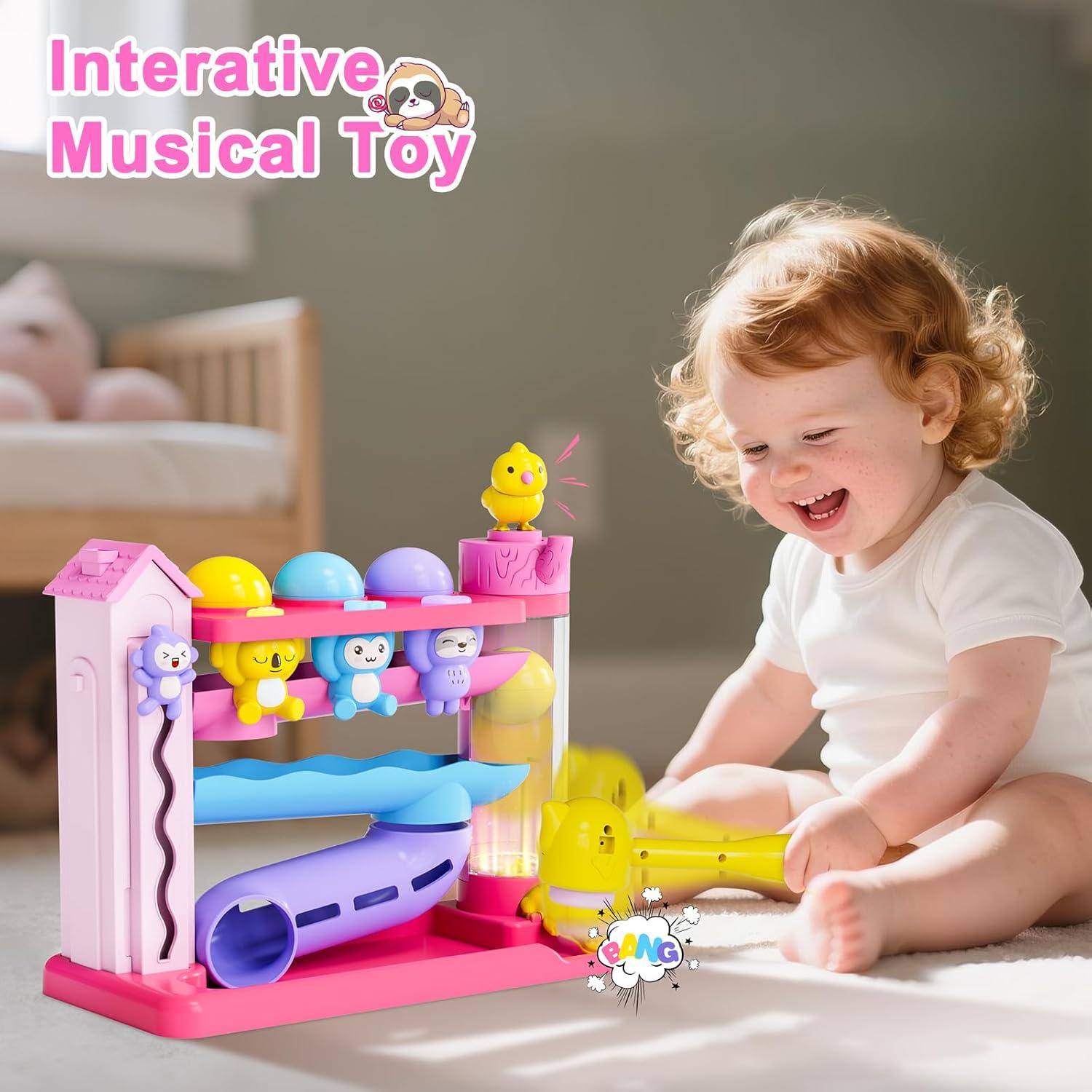 Juguete Musical Interactivo VOILBTOY Rosa 0.95 kg 1-3 Años