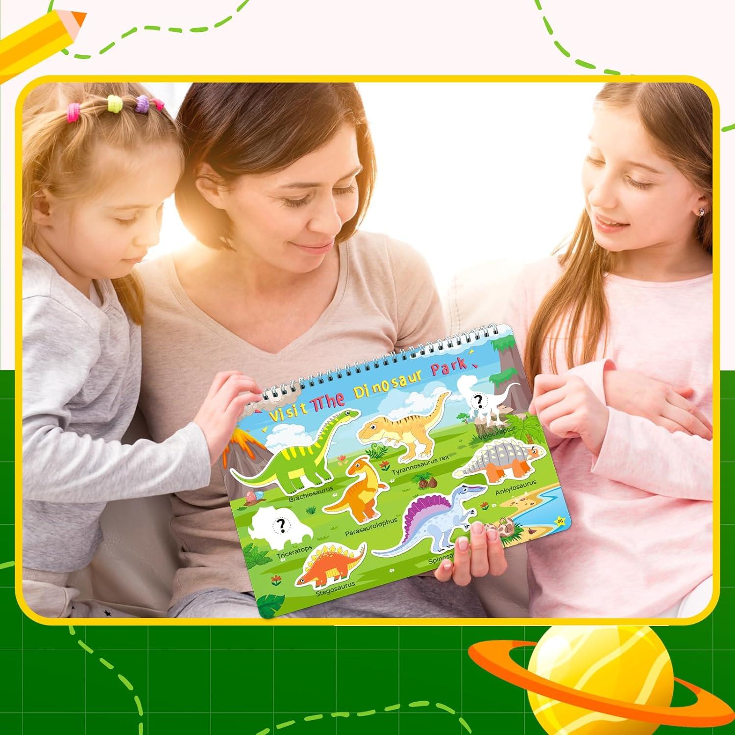 Libro Ocupado Montessori YTSQLER para Niños 3-5 Años, 36 Temas