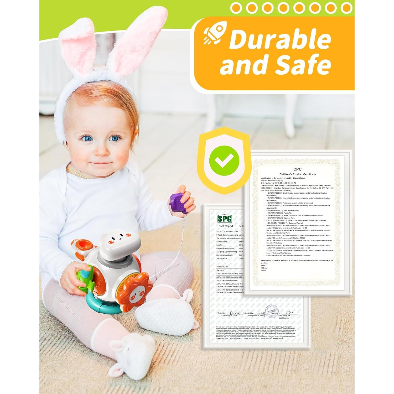 Cubo de Actividades Montessori Kidific para Niños 1-3 Años