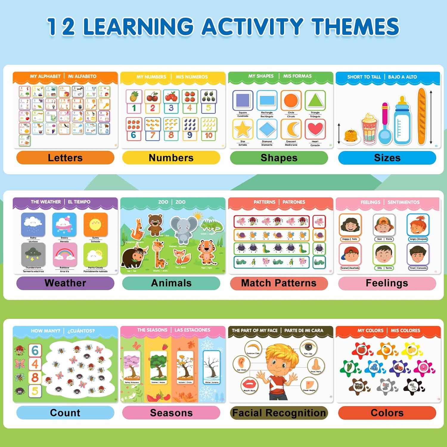 Libro de Actividades Bilingüe Ayyomo para Niños 3-5 Años