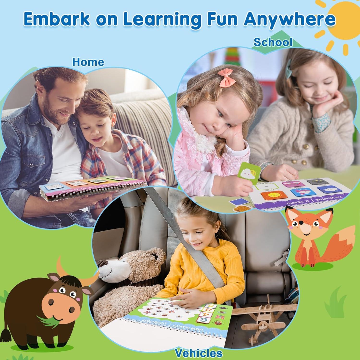 Libro de Actividades Bilingüe Ayyomo para Niños 3-5 Años